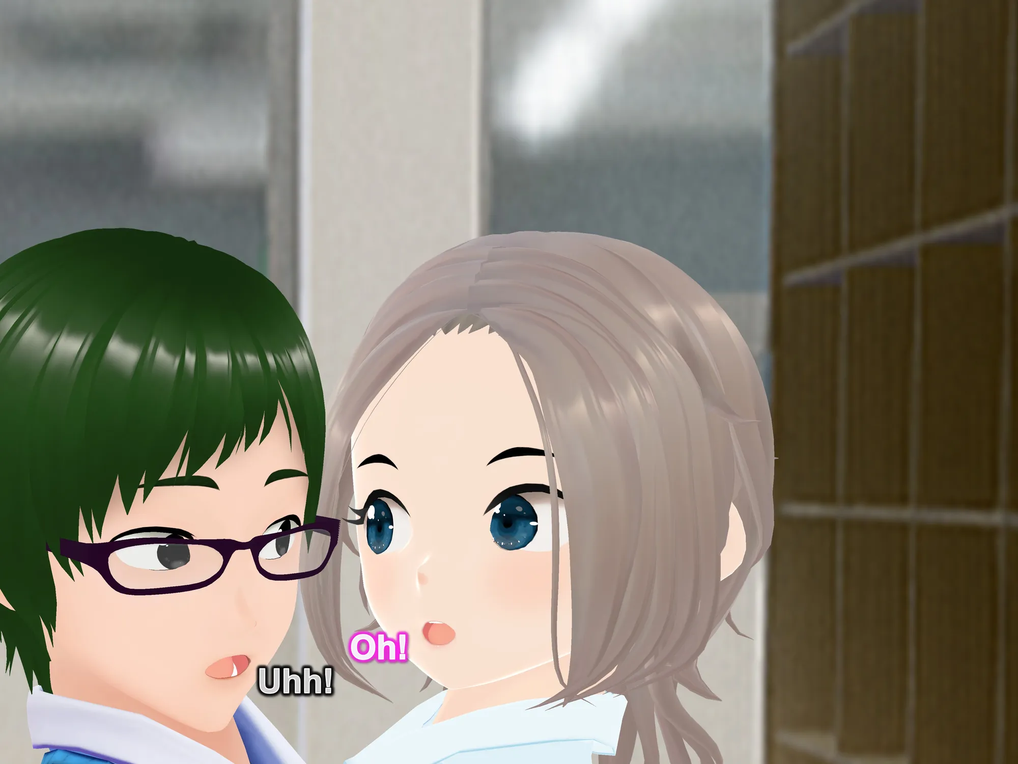 Outgrowing only girls， Overtake boys， Growth sound. School shoe rack Arc - 26ページ