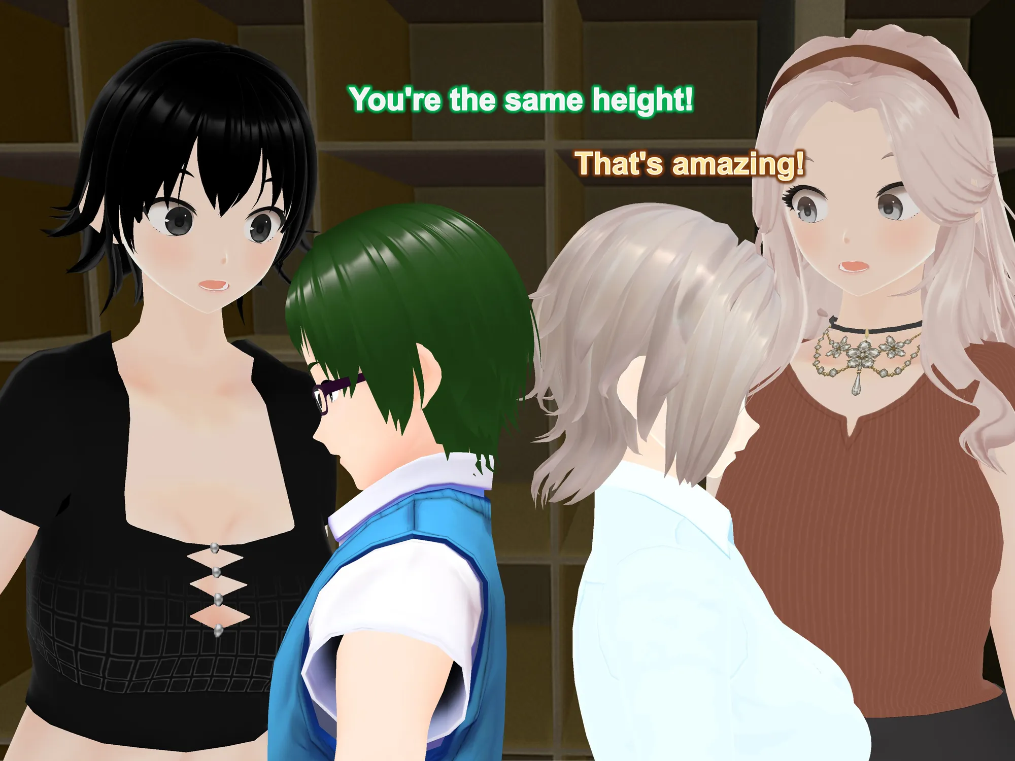 Outgrowing only girls， Overtake boys， Growth sound. School shoe rack Arc - 27ページ