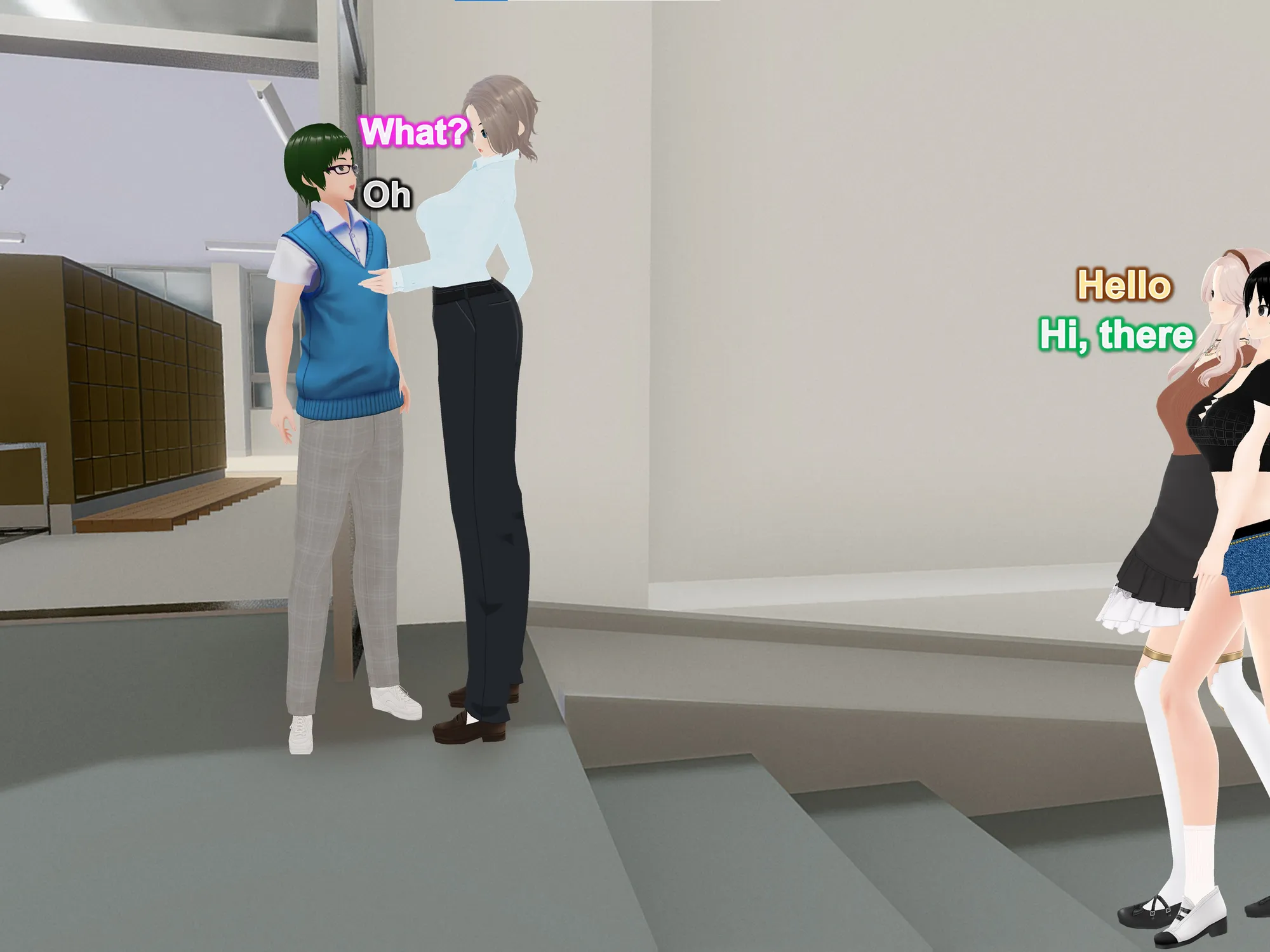 Outgrowing only girls， Overtake boys， Growth sound. School shoe rack Arc - 32ページ