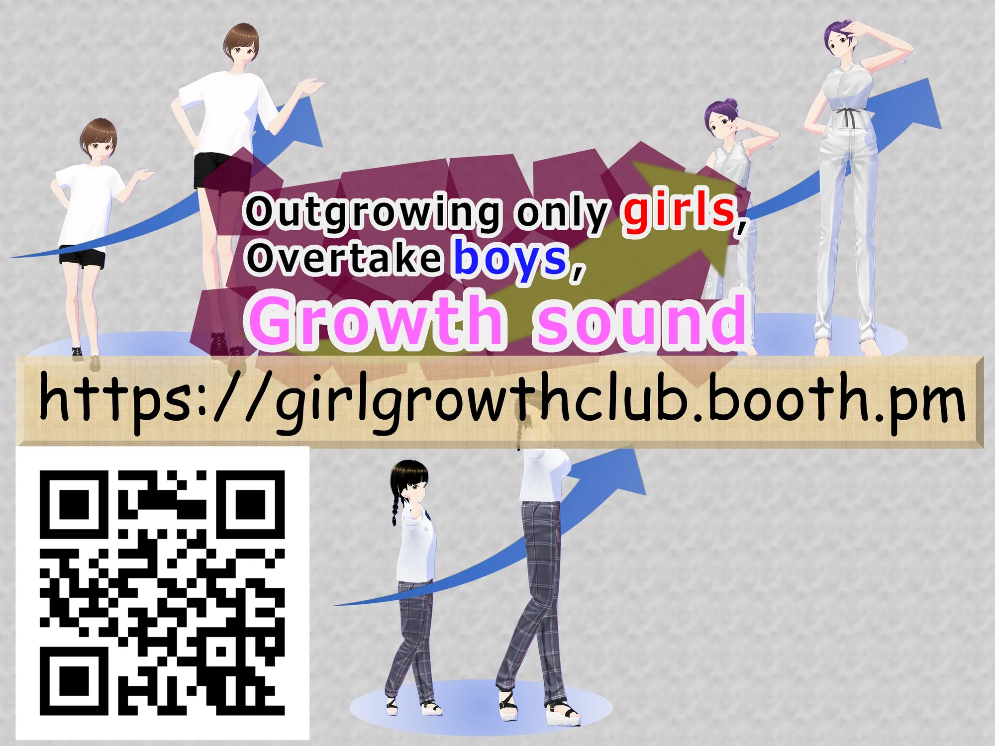 Outgrowing only girls， Overtake boys， Growth sound. School shoe rack Arc - 36ページ