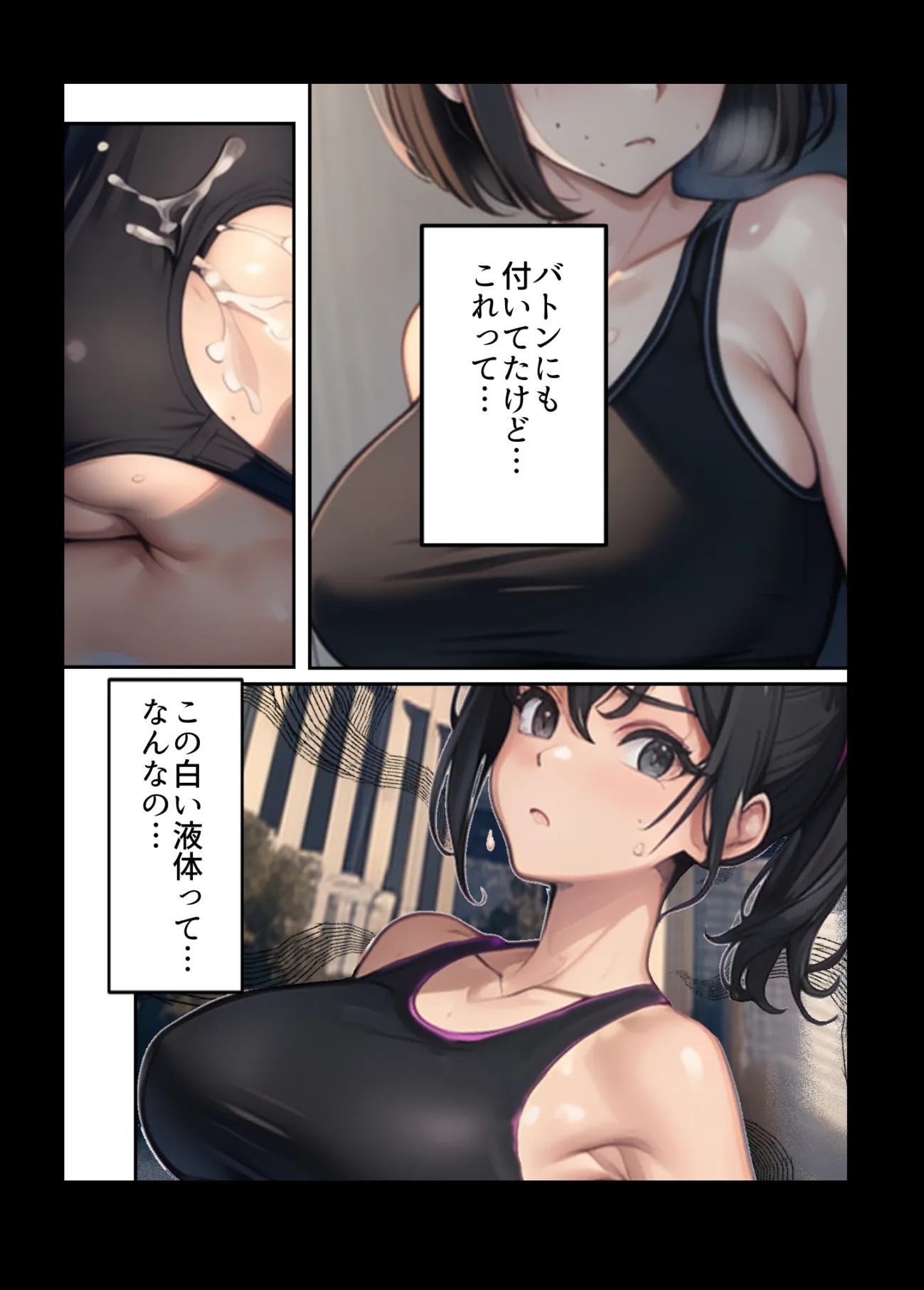 再開！寝取られ大学駅伝-陸上女子は大会中にOBに中出し孕まされ敗退出産ゴールへ！全国大学駅伝でやっと遠距離から再会した彼女達はチャラ男達に寝取られる話【寝取られ駅伝2】 - 2ページ