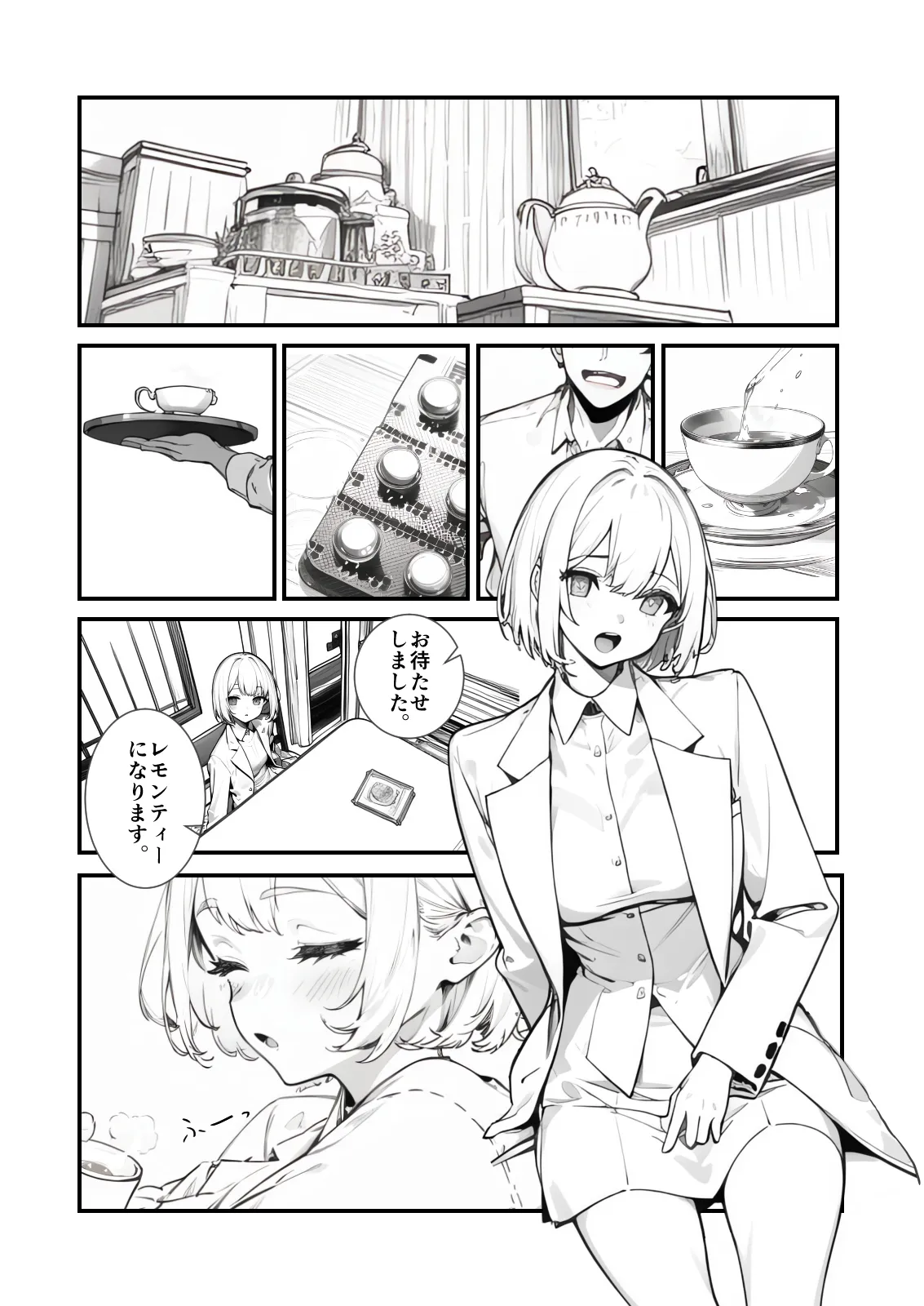 いいなりメスイキ？媚薬紅茶専門喫茶店キメセクキッサ - 6ページ