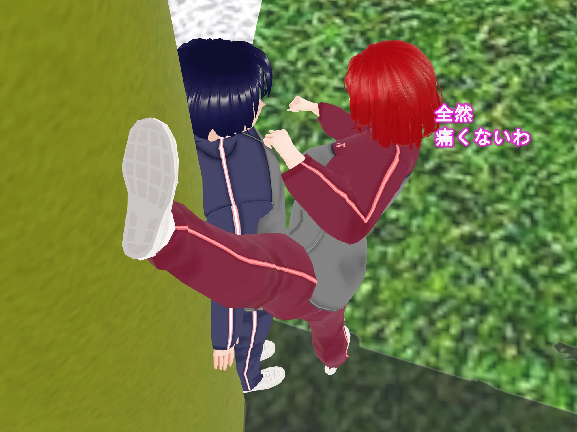 女子だけ成長 男子を追い抜く 成長音〜ラグビー編〜 - 21ページ