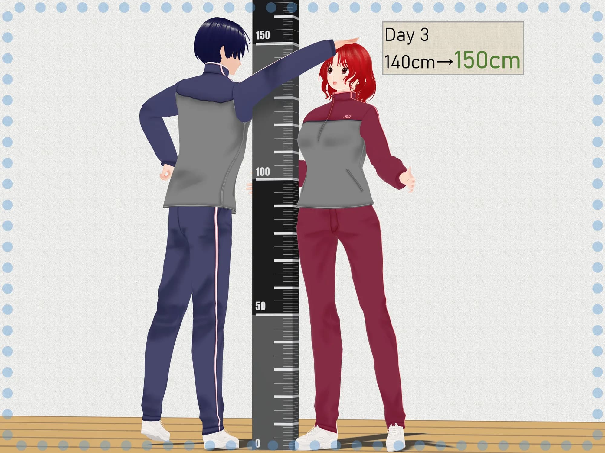 女子だけ成長 男子を追い抜く 成長音〜ラグビー編〜 - 24ページ