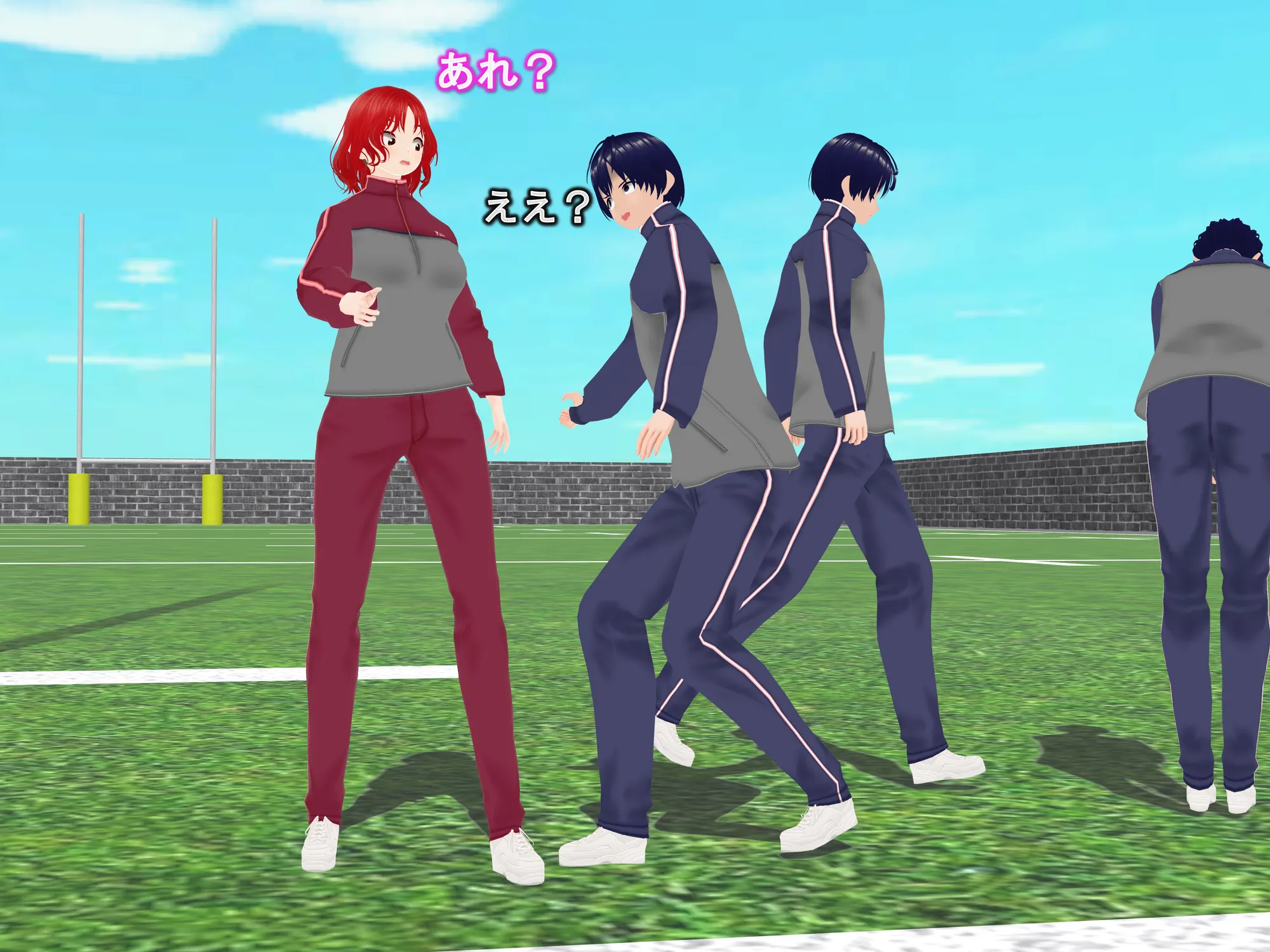 女子だけ成長 男子を追い抜く 成長音〜ラグビー編〜 - 29ページ