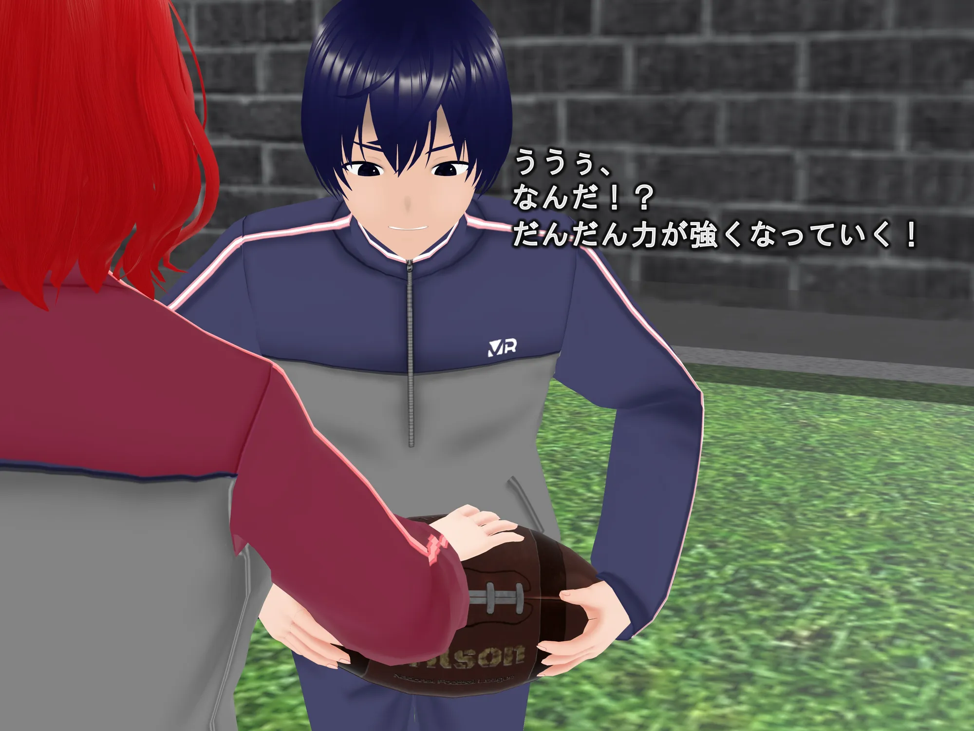 女子だけ成長 男子を追い抜く 成長音〜ラグビー編〜 - 34ページ