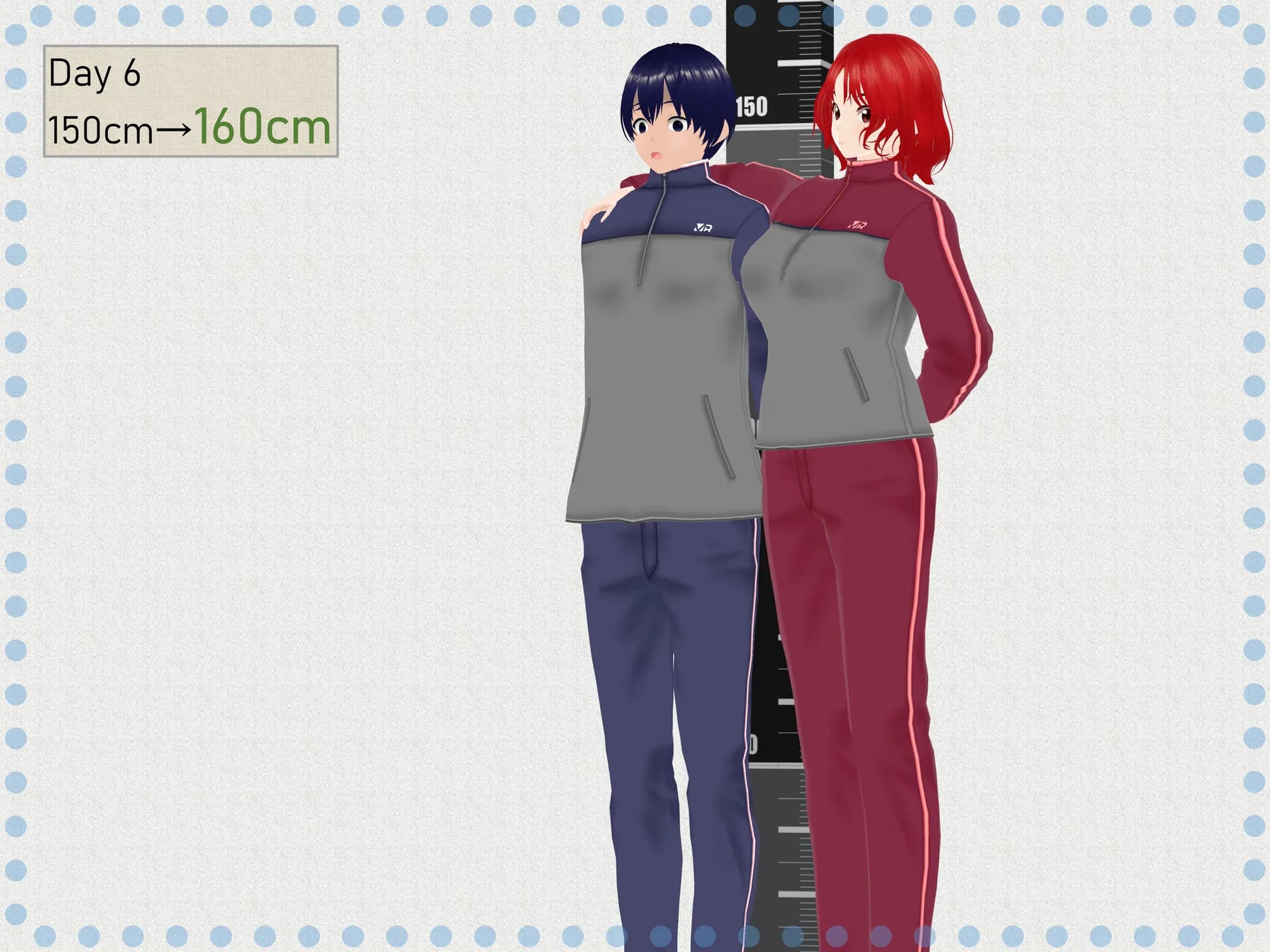 女子だけ成長 男子を追い抜く 成長音〜ラグビー編〜 - 37ページ