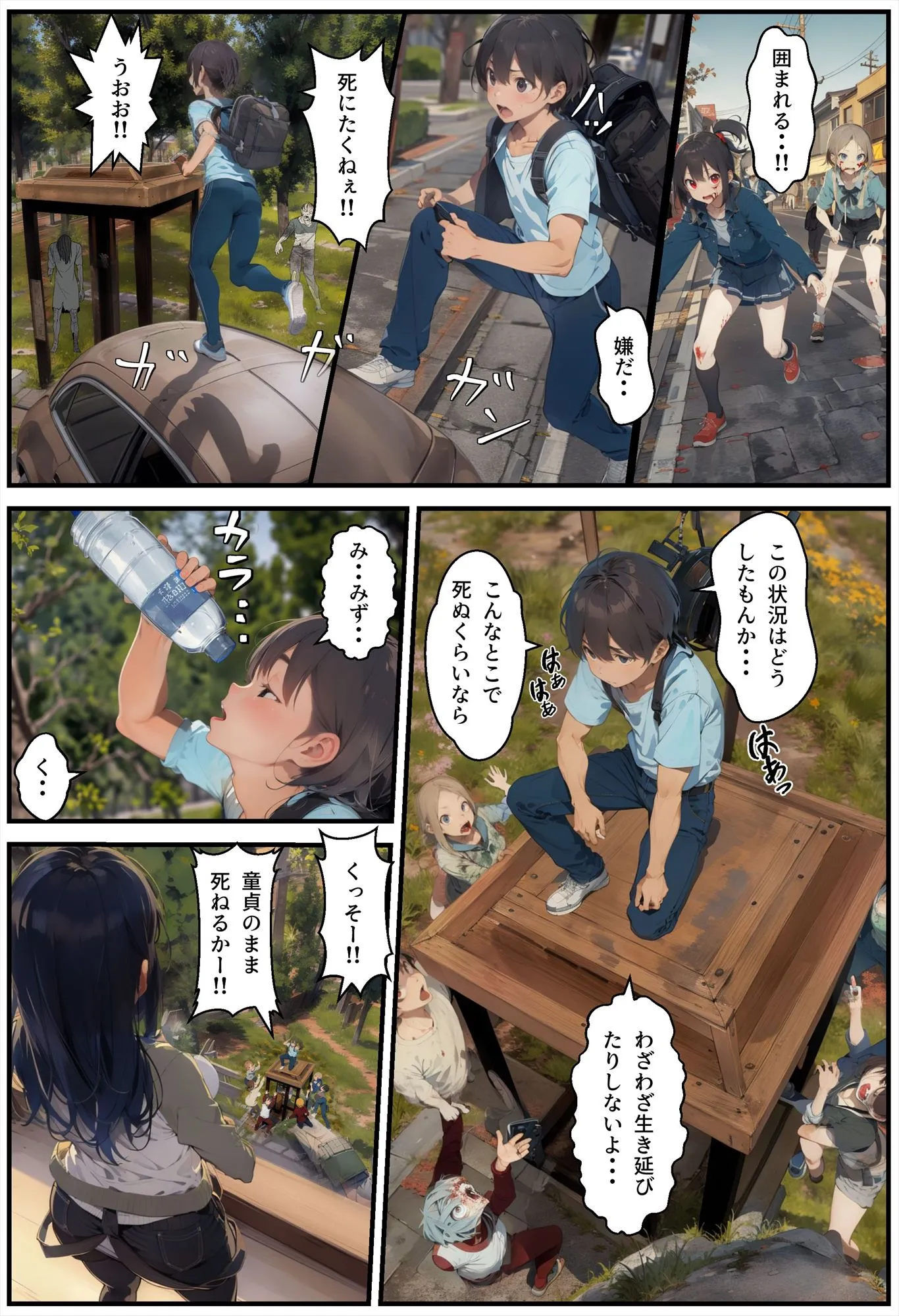 終末世界で性欲処理係に任命された話 - 2ページ