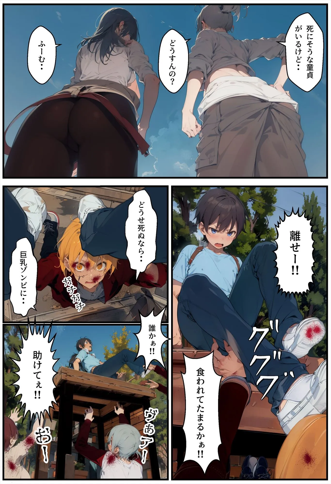 終末世界で性欲処理係に任命された話 - 3ページ