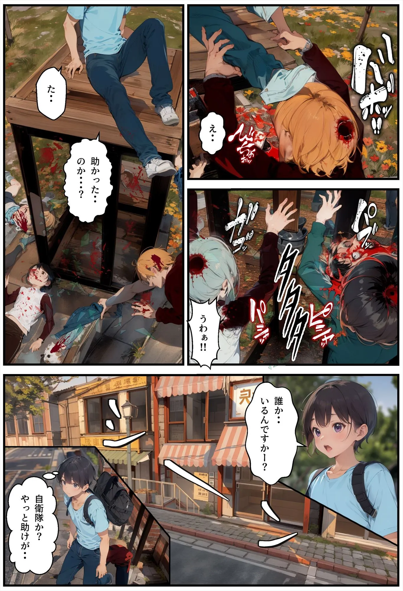 終末世界で性欲処理係に任命された話 - 4ページ