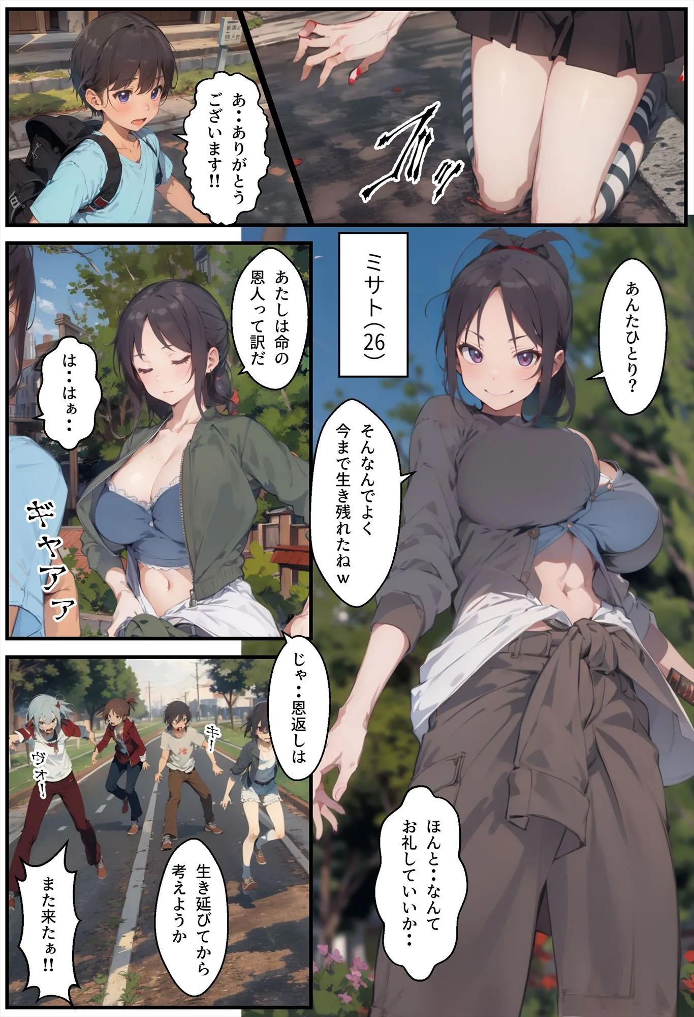 終末世界で性欲処理係に任命された話 - 6ページ