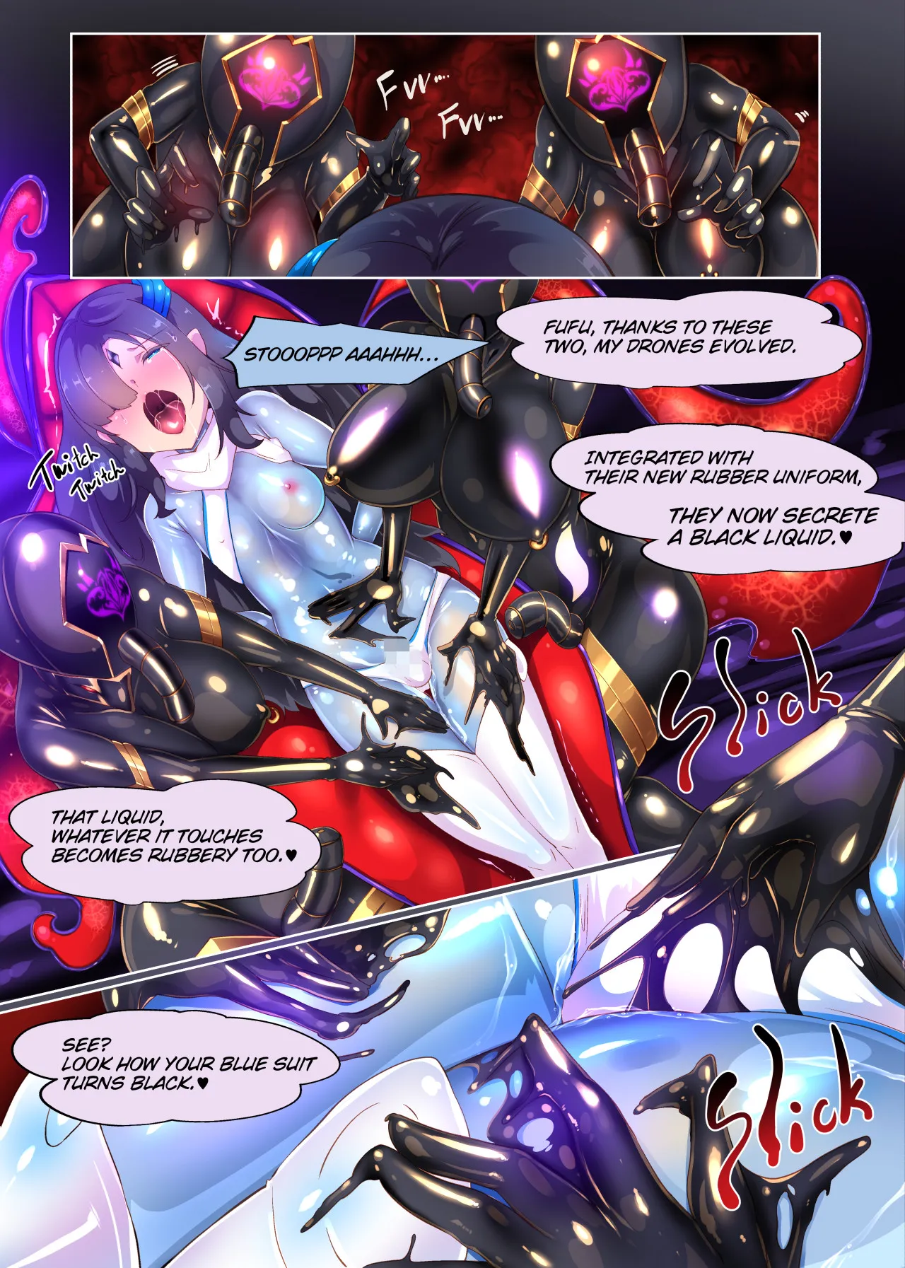 女装少年ヒーローのきみが邪悪な組織でTSして淫らな女幹部に堕ちるまんがートランスダークエグゼクティブー - 12ページ