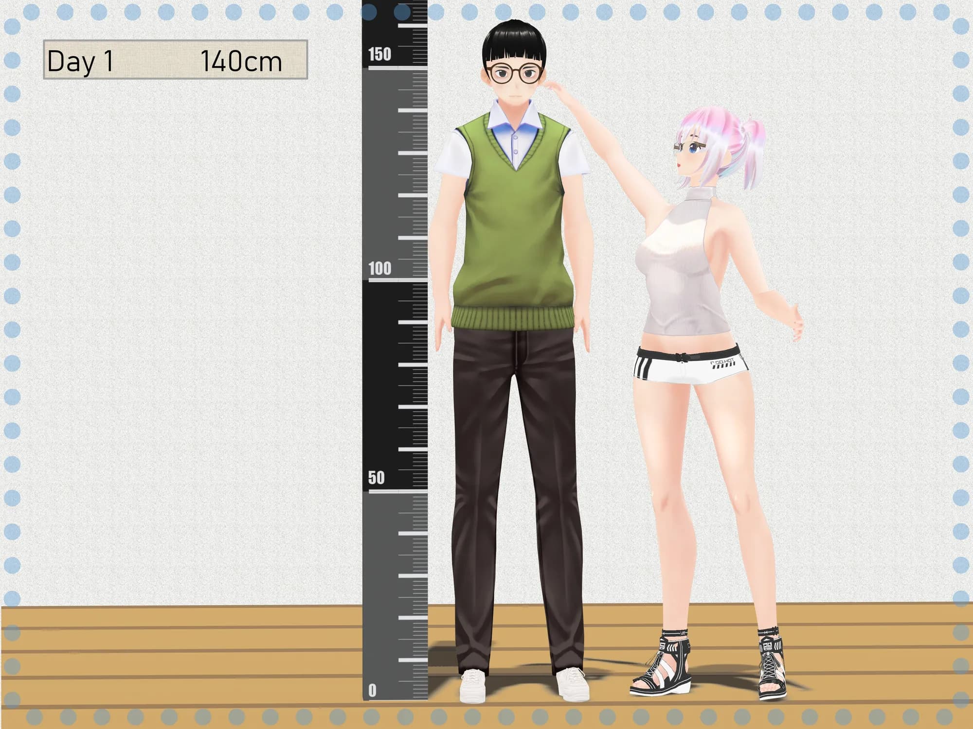 女子だけ成長 男子を追い抜く 成長音〜家庭教師編〜 - 11ページ