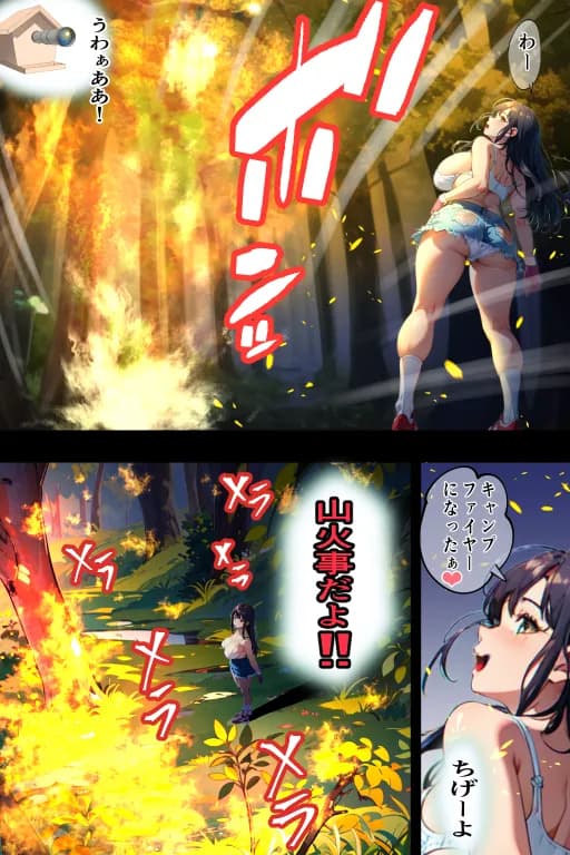 丸出しのソロキャン女子を青空の下で中出し種付け - 21ページ