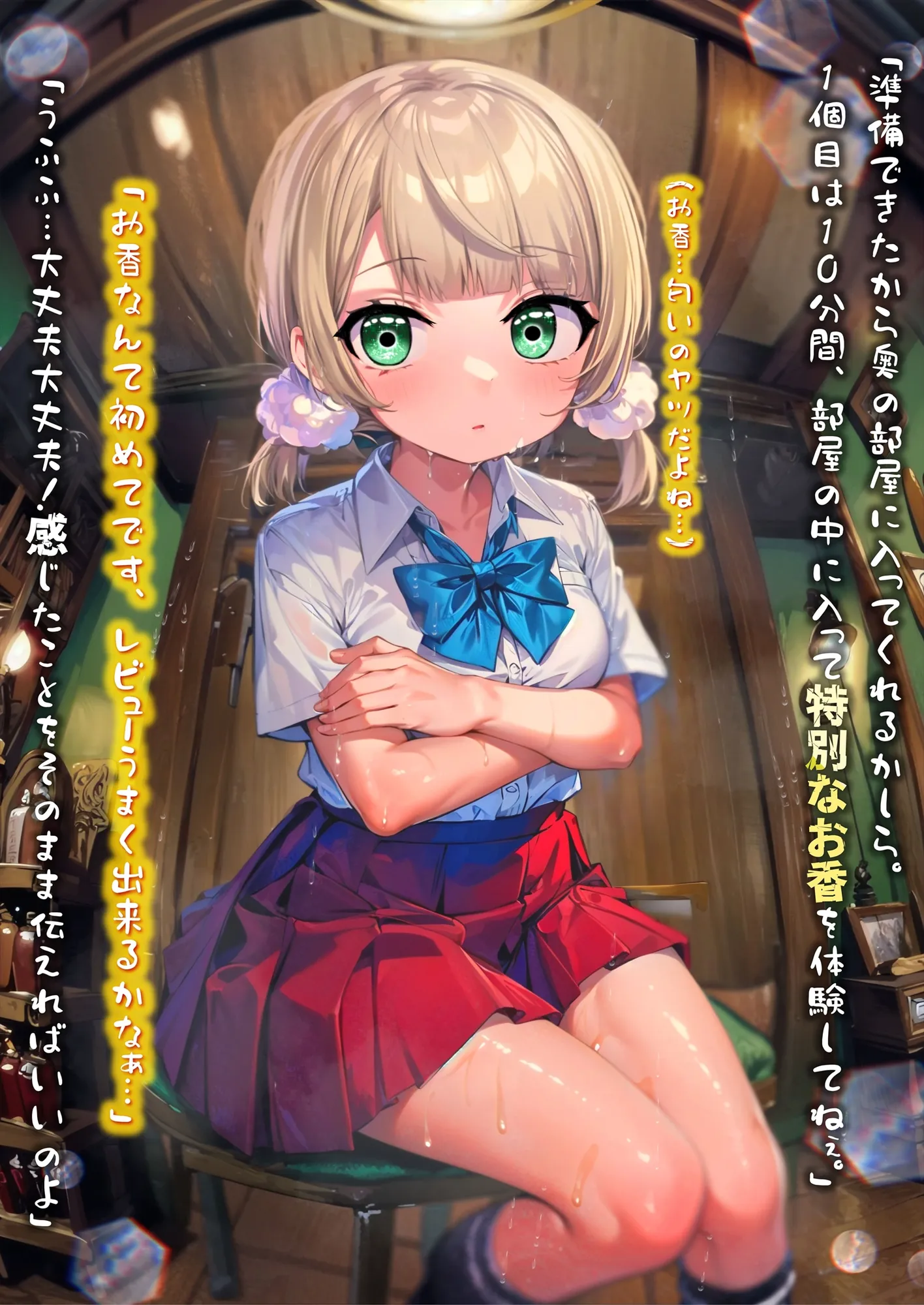 ほろえっちらいぶ し◯れうい!わる〜いサキュバスに騙されてエチエチ淫具レビュー☆★許して!もう限界なんですぅ! - 5ページ