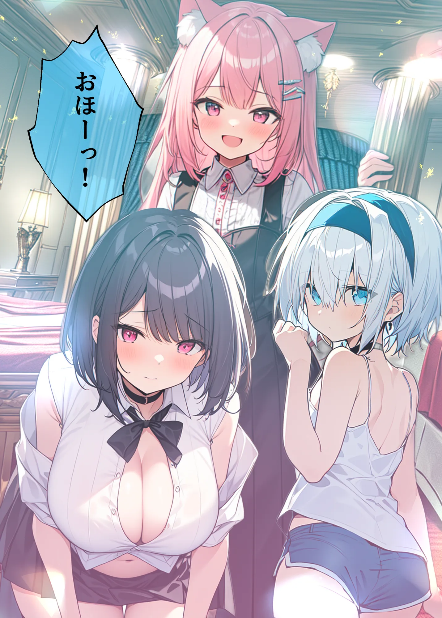 AI GIRL OVERDOSE 4〜ゲームにプレイヤーがなだれ込んで来て至る所で乱交。耐えきれずに壊れてしまってセカイがヤバい! - 9ページ