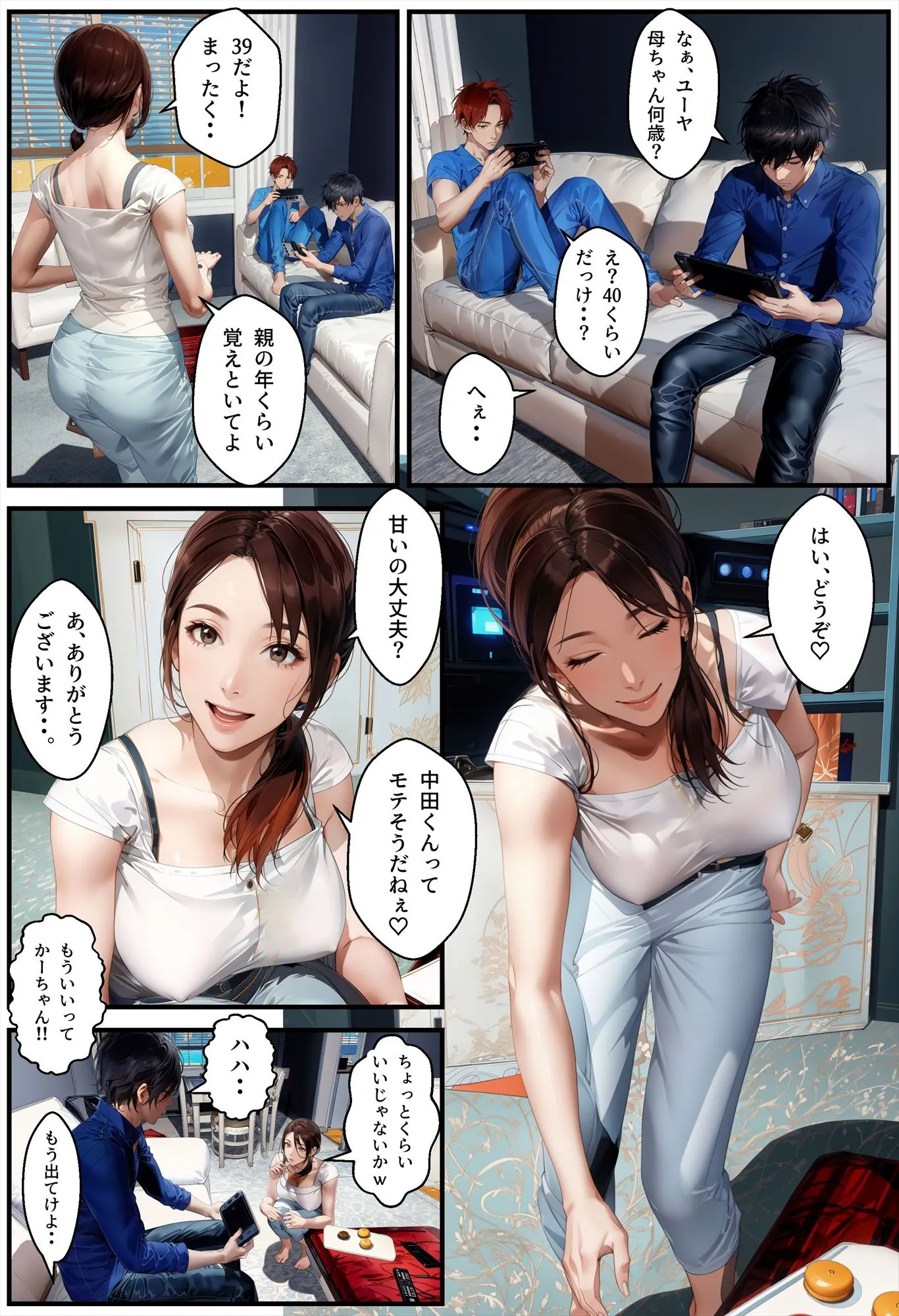 ソープに行ったら友達の母ちゃん出てきた - 2ページ