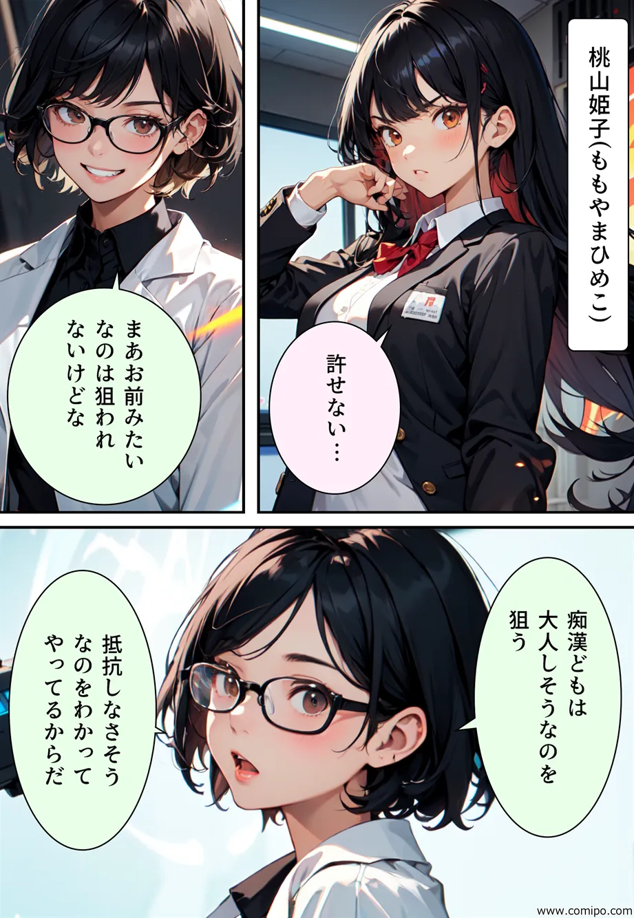 真・正義戦士ジャスティス・ボーイ 完全版 第3巻 「怪人・カモシカ娘とJK制服」 - 6ページ