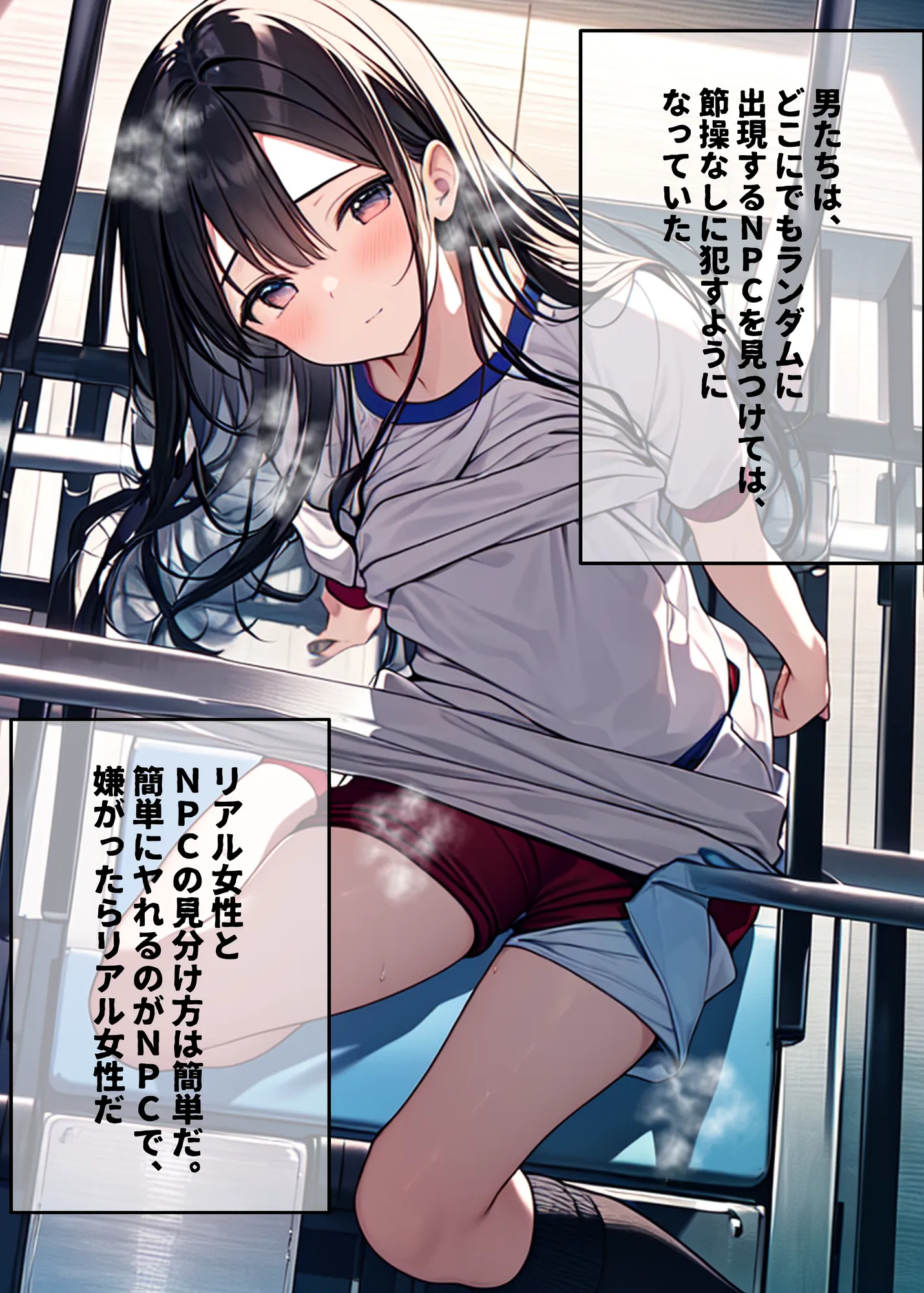 AI GIRL OVERDOSE 5〜ゲームと現実が繋がって淫乱女が街中に大放出！現実の女かもしれないけどレ○プして性奴●にしちゃうけど仕方ないよね… - 16ページ