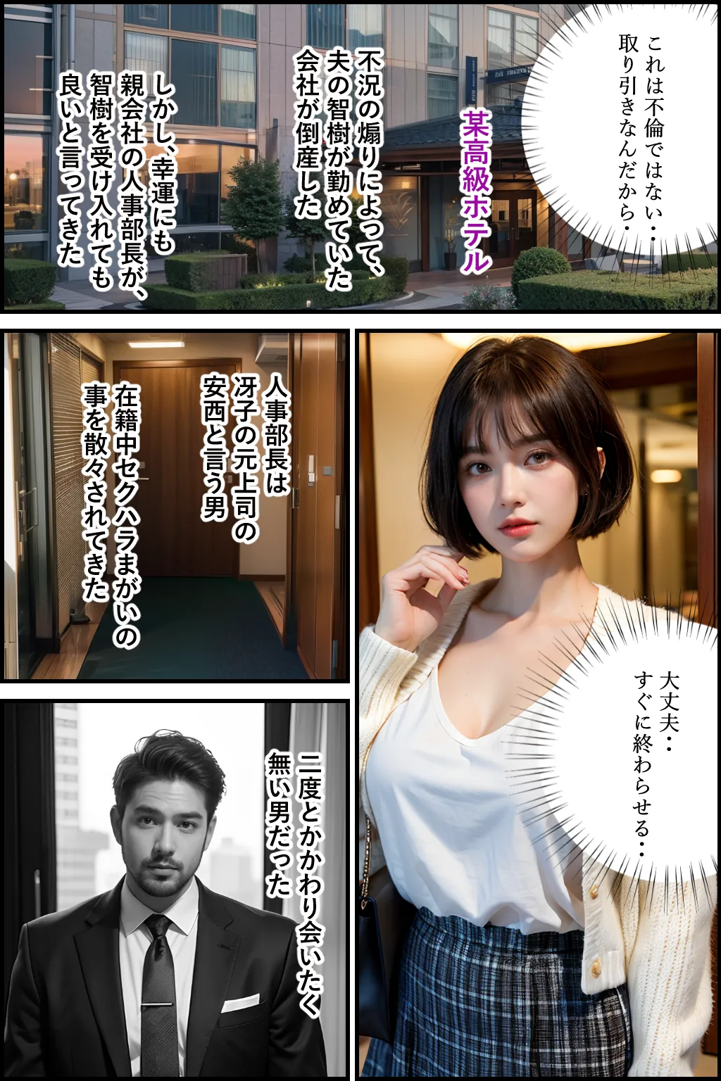 人妻専従契約2〜元上司の絶倫セックスに負けた女〜 - 3ページ