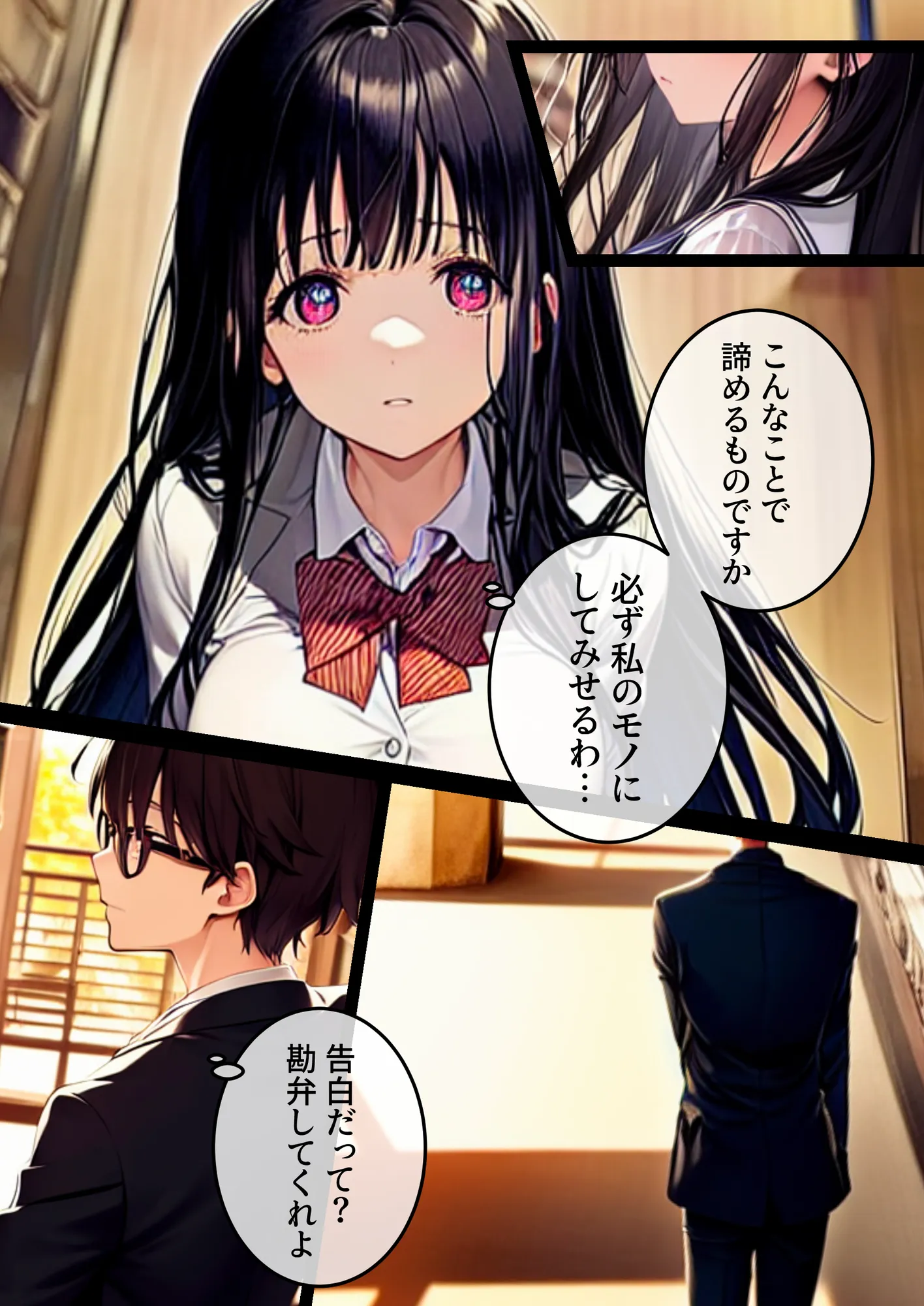 【完結】生イキメイド3〜女に逆NTRされて罪悪感。打ち明けたら気にせずラブラブ仲直りセックスしてくれた。でも女を問い詰めに行ったら手下にレ◯プされたらしく許せないので絶対復讐してやる! - 6ページ