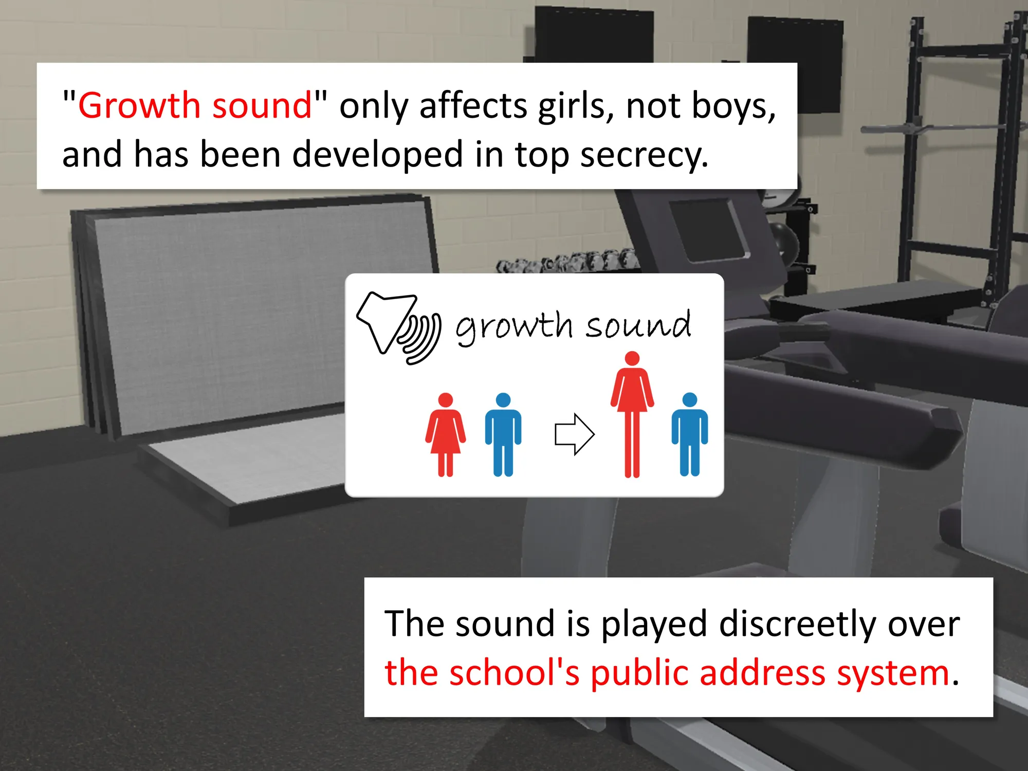 Outgrowing only girls， Overtake boys， Growth sound dumbbells Arc - 2ページ