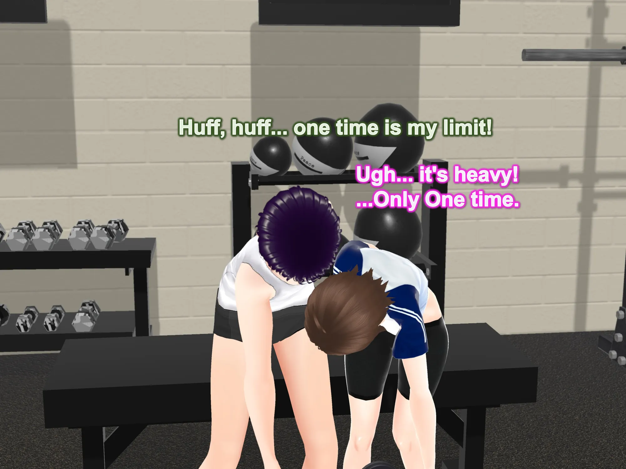 Outgrowing only girls， Overtake boys， Growth sound dumbbells Arc - 7ページ