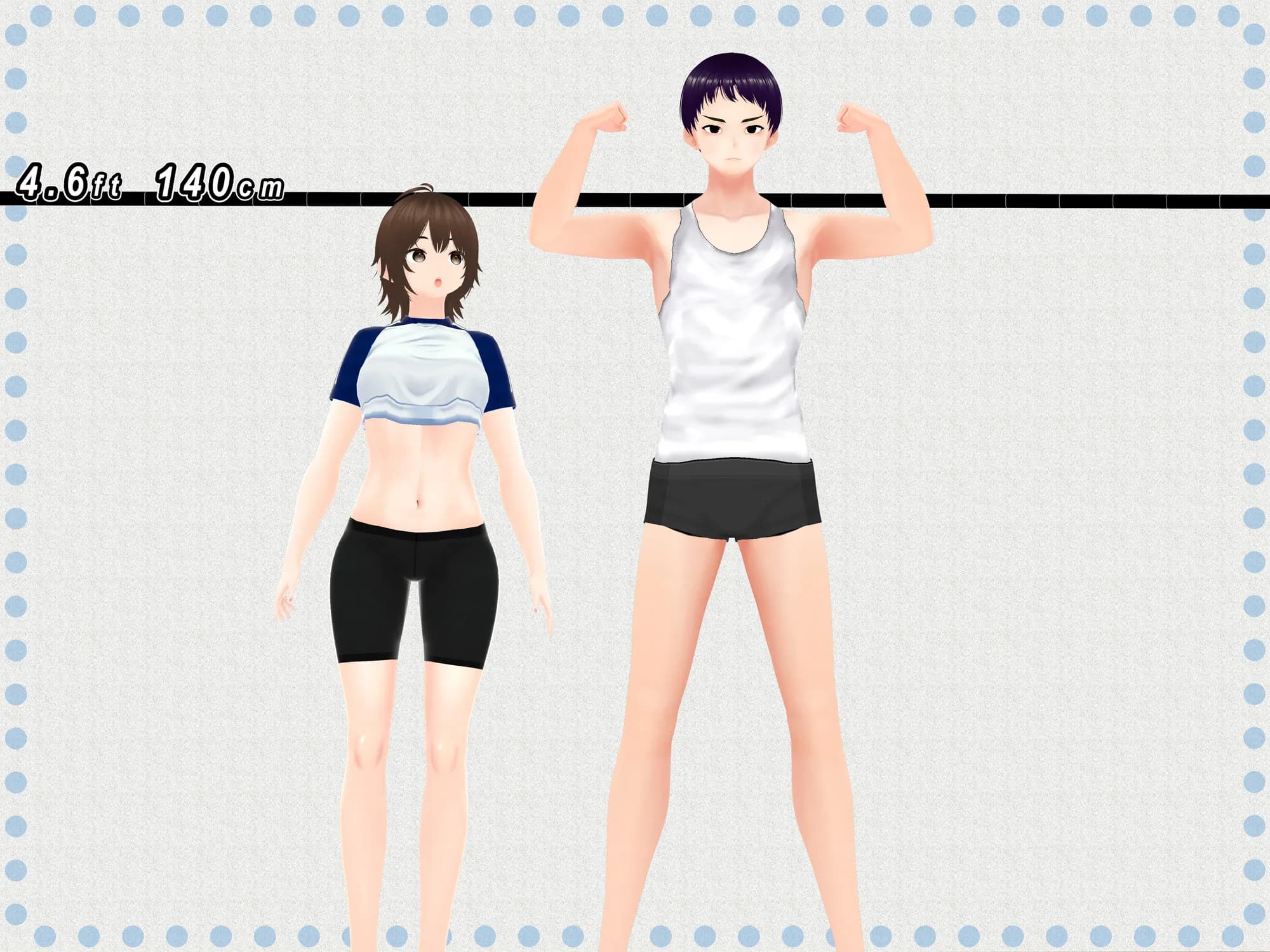 Outgrowing only girls， Overtake boys， Growth sound dumbbells Arc - 12ページ