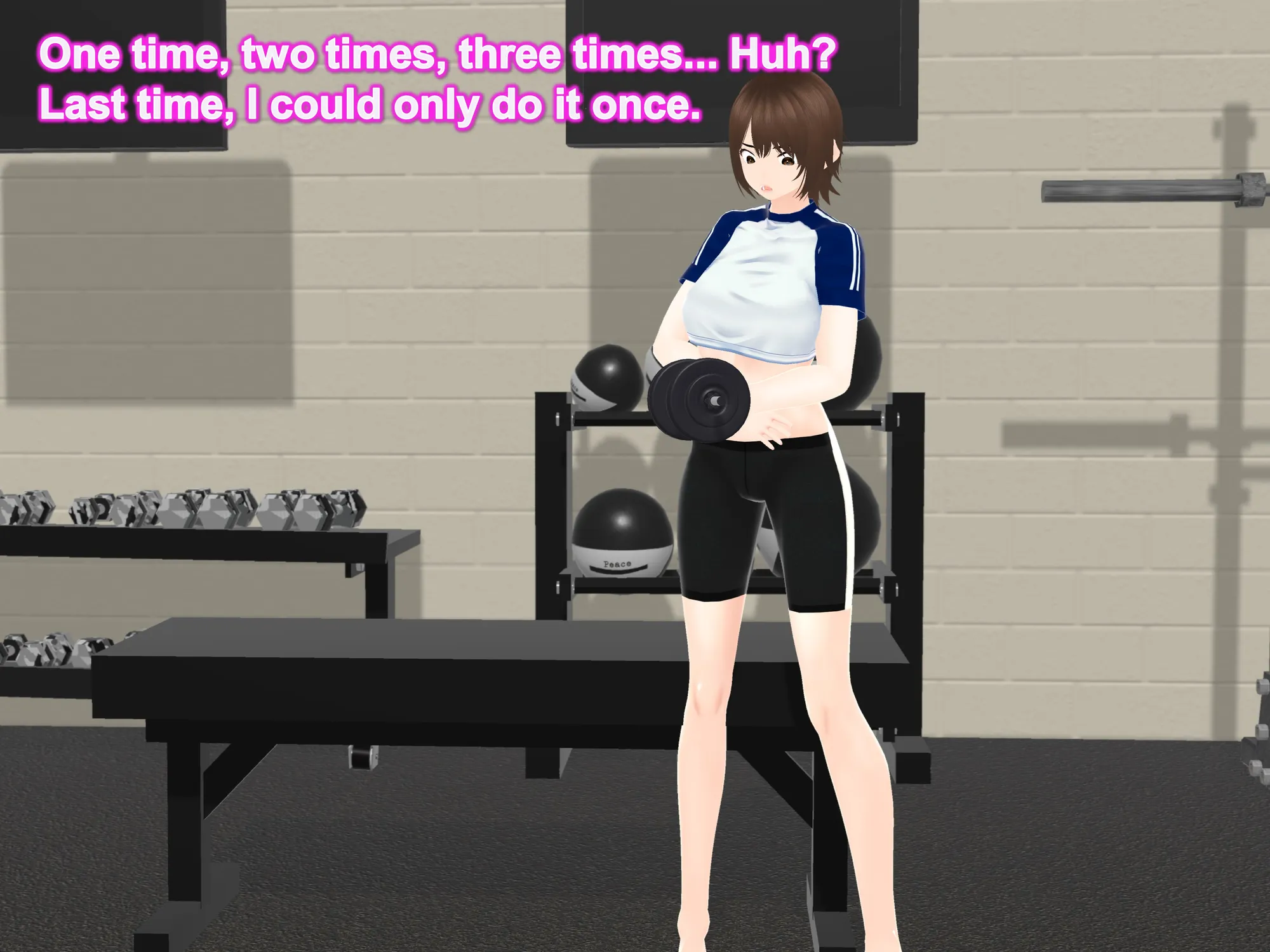 Outgrowing only girls， Overtake boys， Growth sound dumbbells Arc - 17ページ