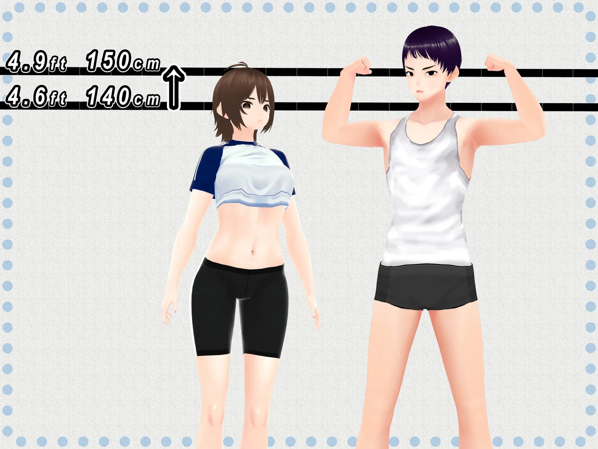 Outgrowing only girls， Overtake boys， Growth sound dumbbells Arc - 20ページ