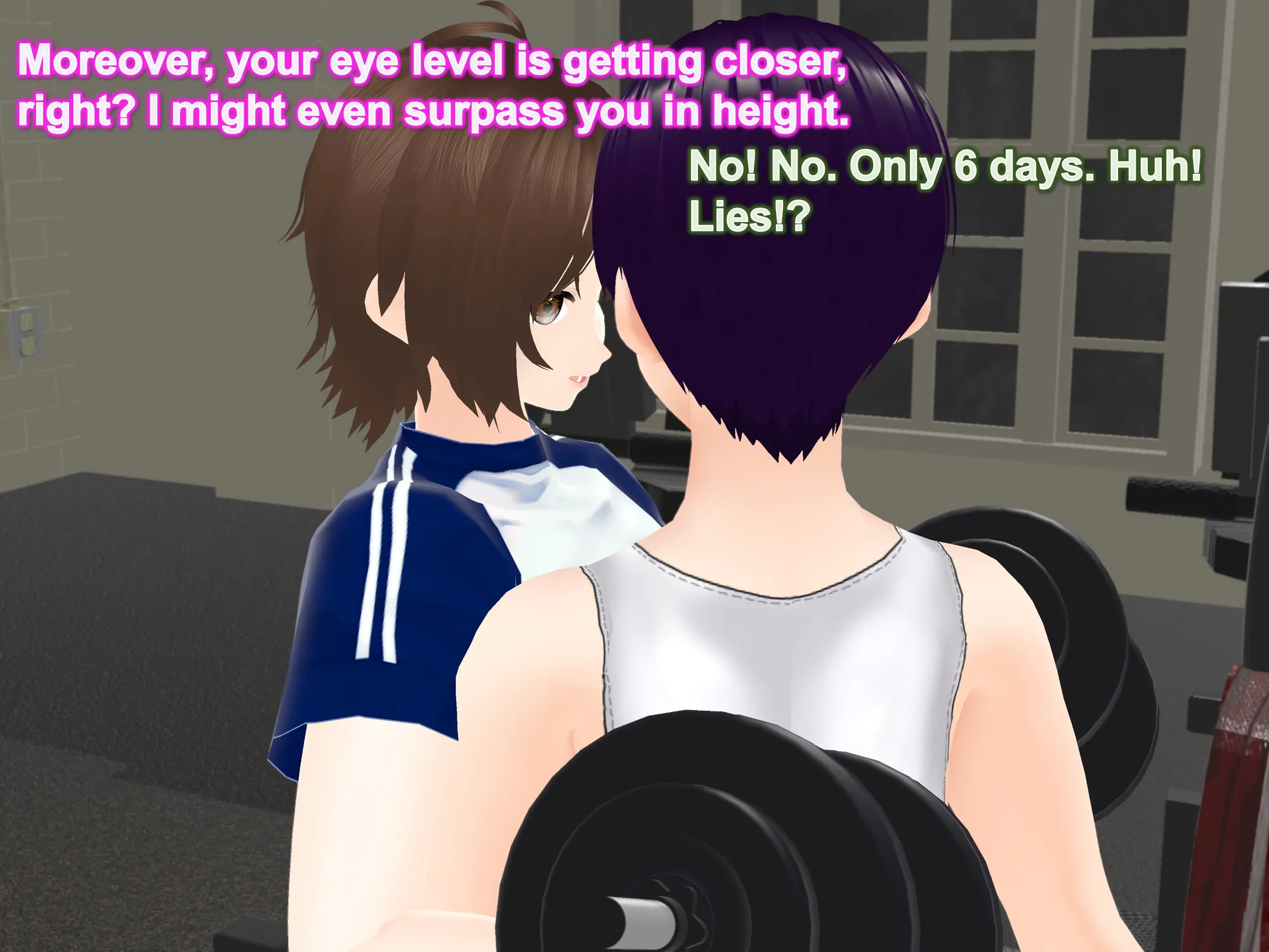 Outgrowing only girls， Overtake boys， Growth sound dumbbells Arc - 27ページ