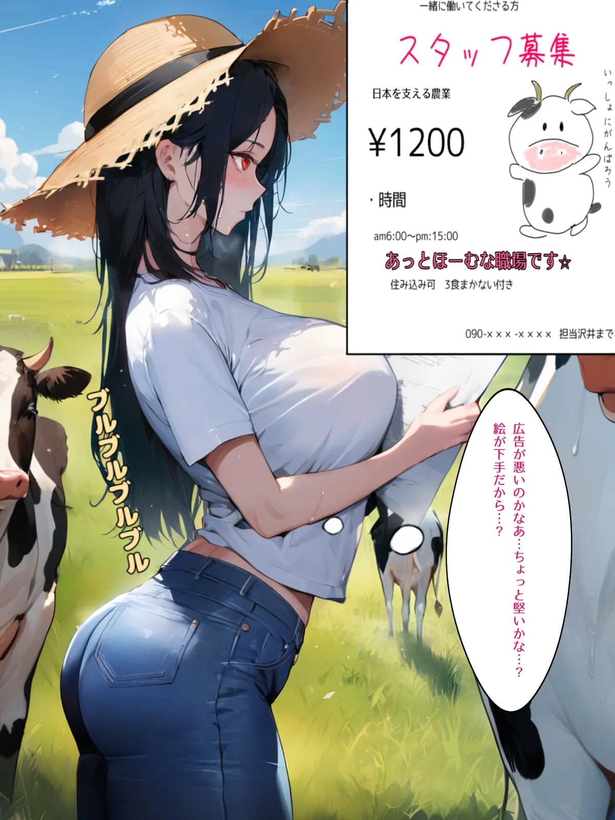 チャラ男に寝取られた農家の妻 - 3ページ