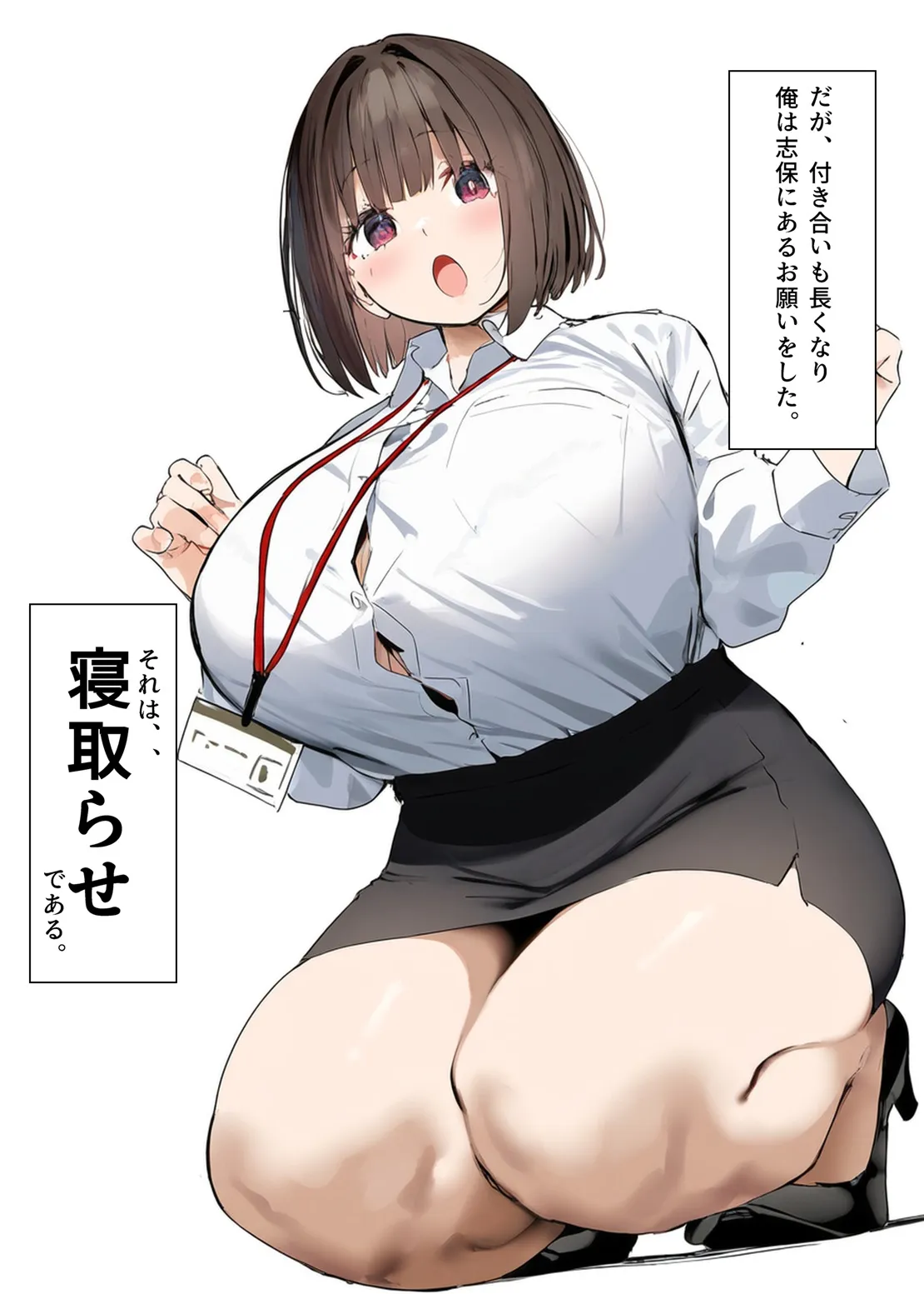 皆が狙ってる新卒ちゃんを寝取らせてみた - 3ページ