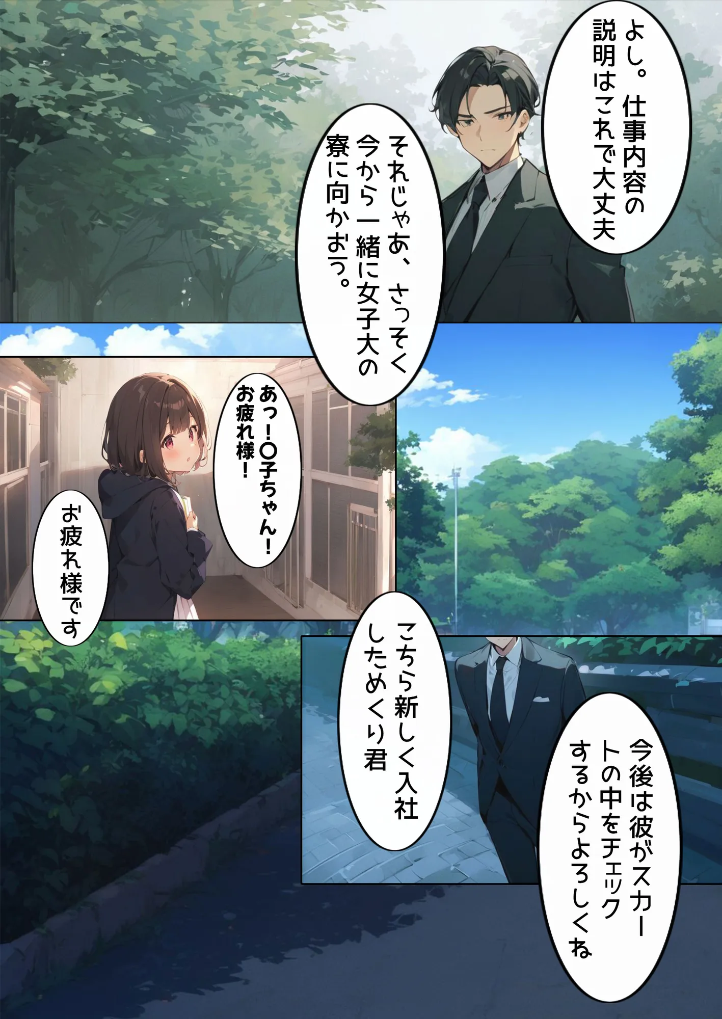 【スカートめくり代行】将来美しき働く女性を目指す女子大の寮に住んでいる女の子達の下着チェック - 7ページ