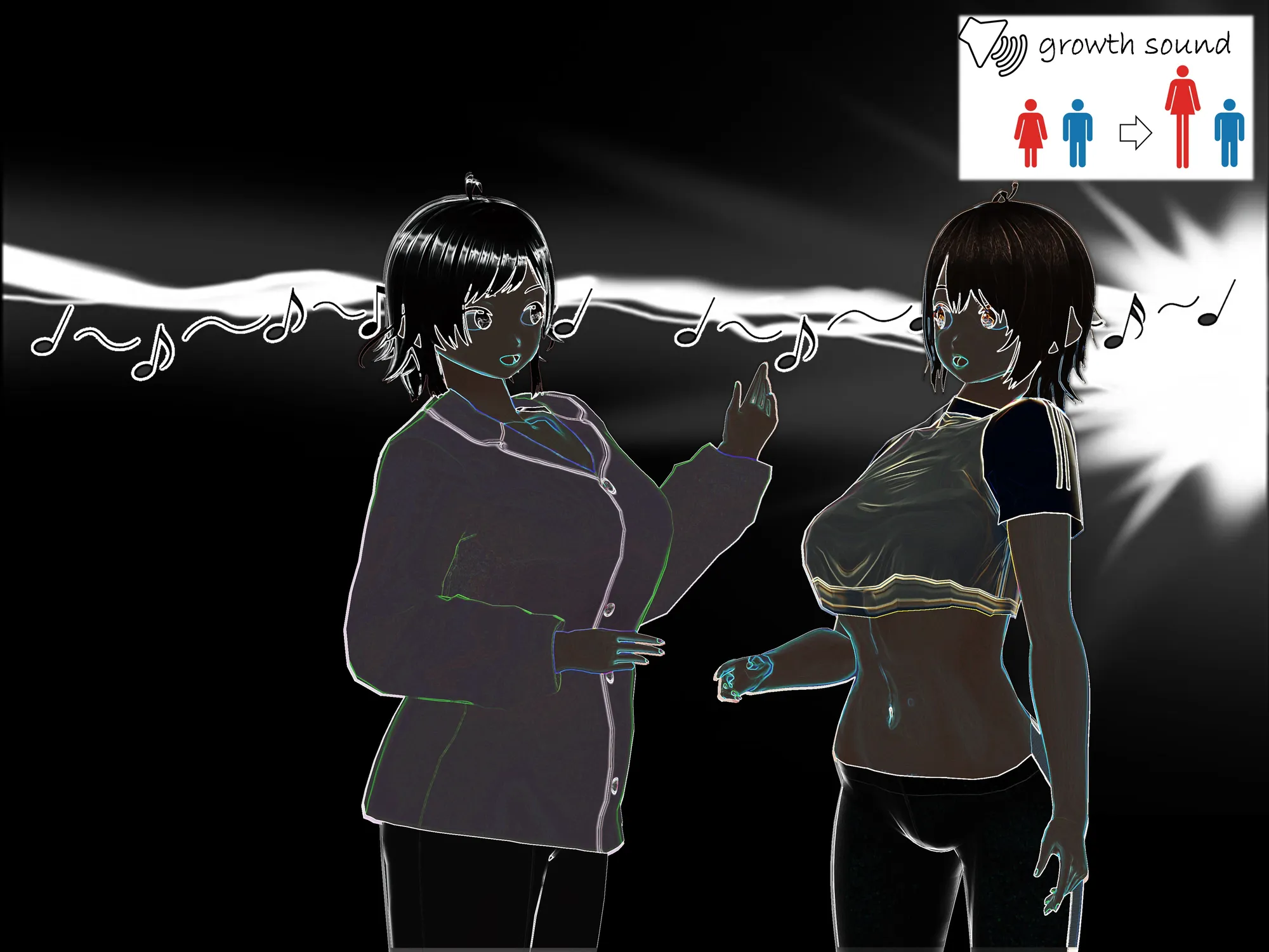 女子だけ成長 男子を追い抜く 成長音〜復讐姉妹編〜 - 10ページ