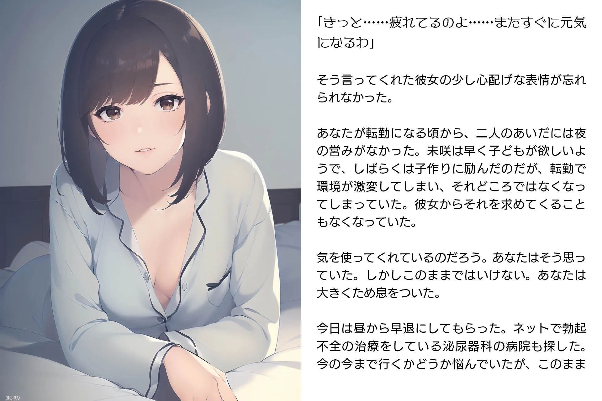 ネトラレ妻・未咲〜愛する妻は、彼女の会社の上司に寝取られていた（CGノベル/NTR） - 4ページ