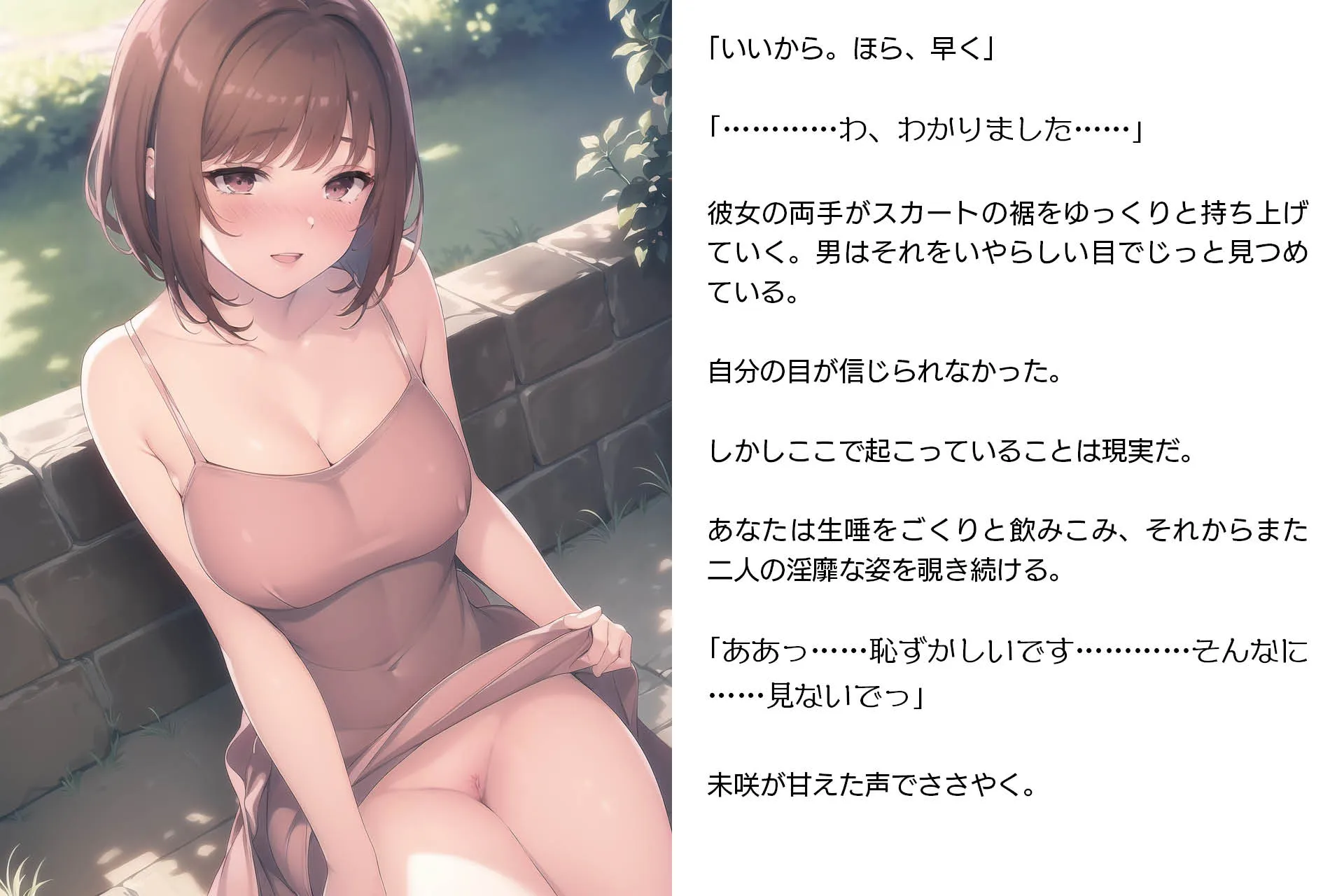 ネトラレ妻・未咲〜愛する妻は、彼女の会社の上司に寝取られていた（CGノベル/NTR） - 11ページ