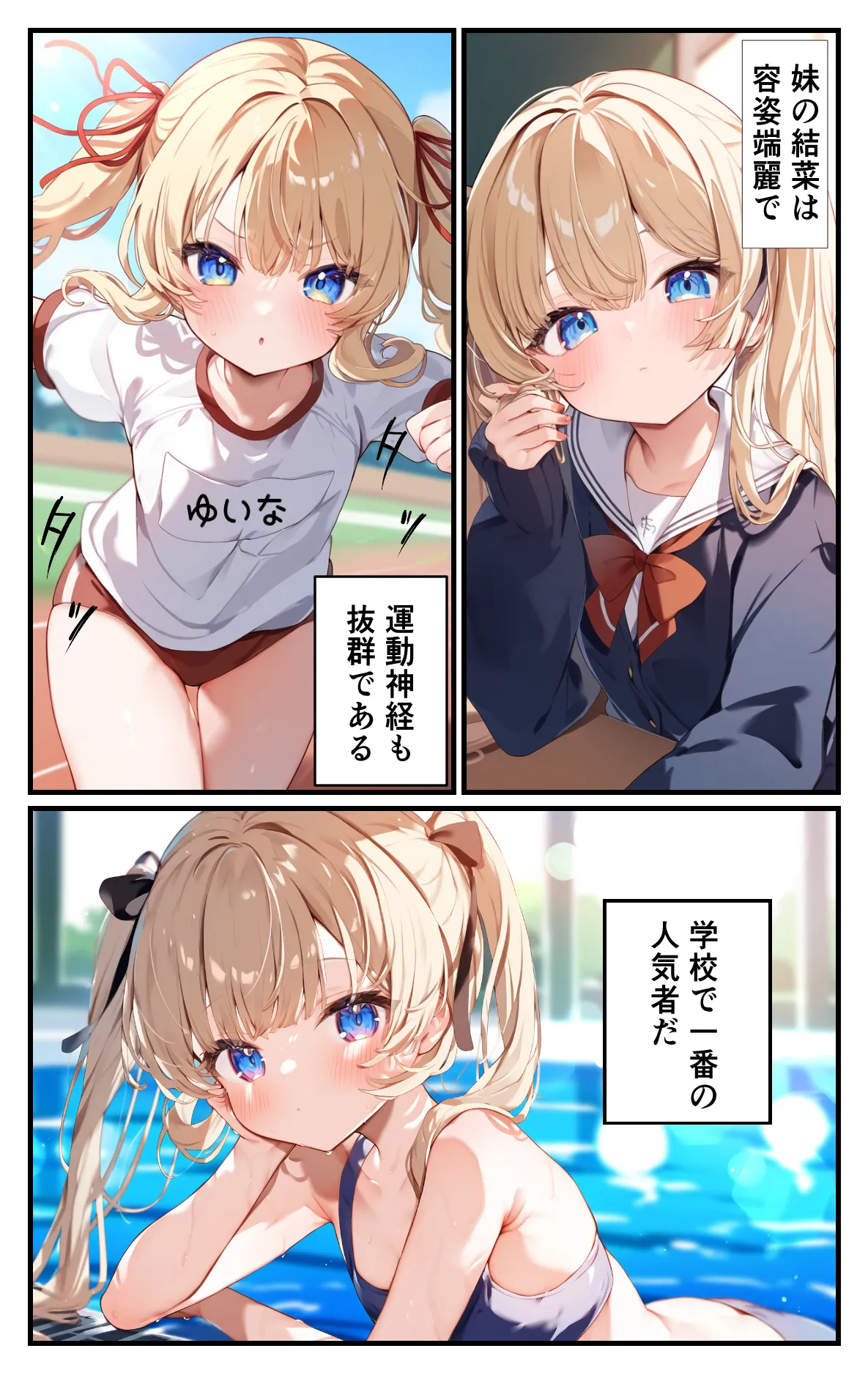 いつも無防備な妹がエロすぎる - 2ページ