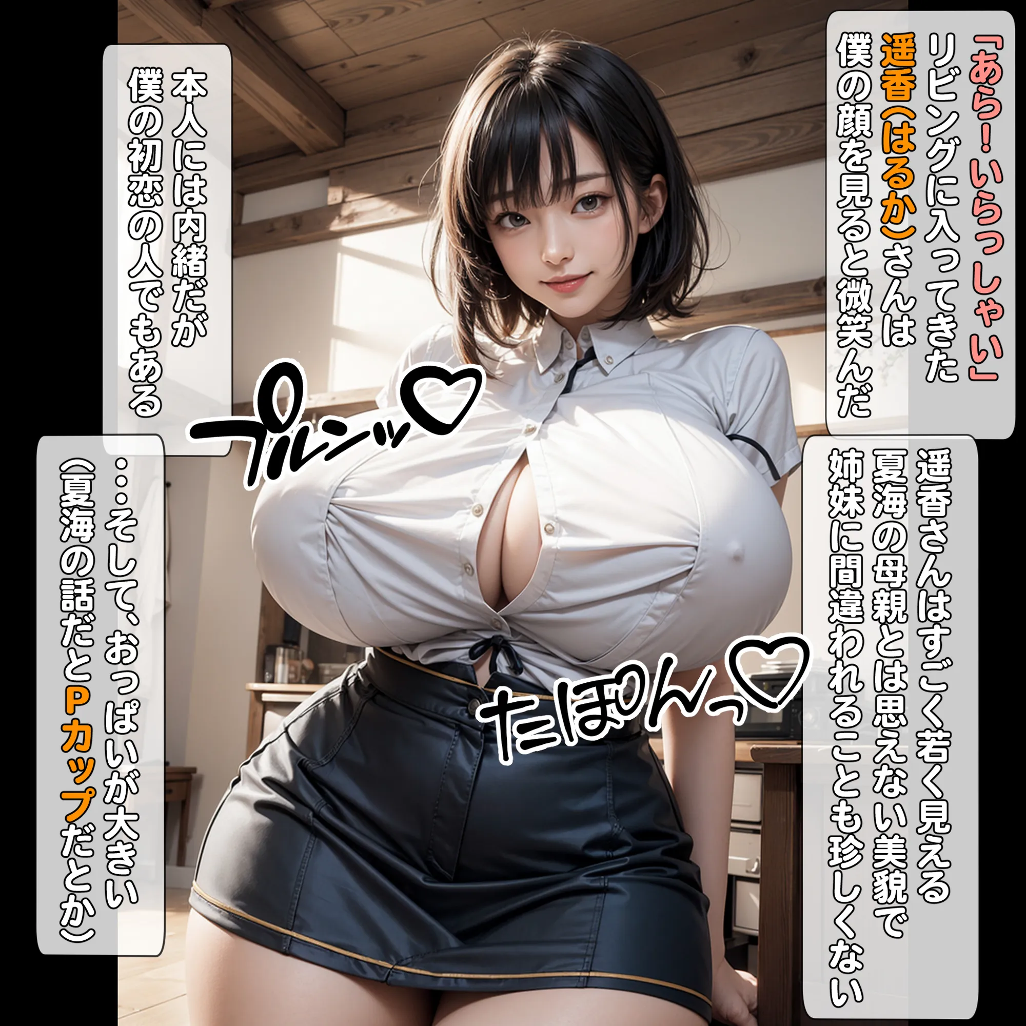 πバース・貧乳幼馴染の巨乳母 - 18ページ