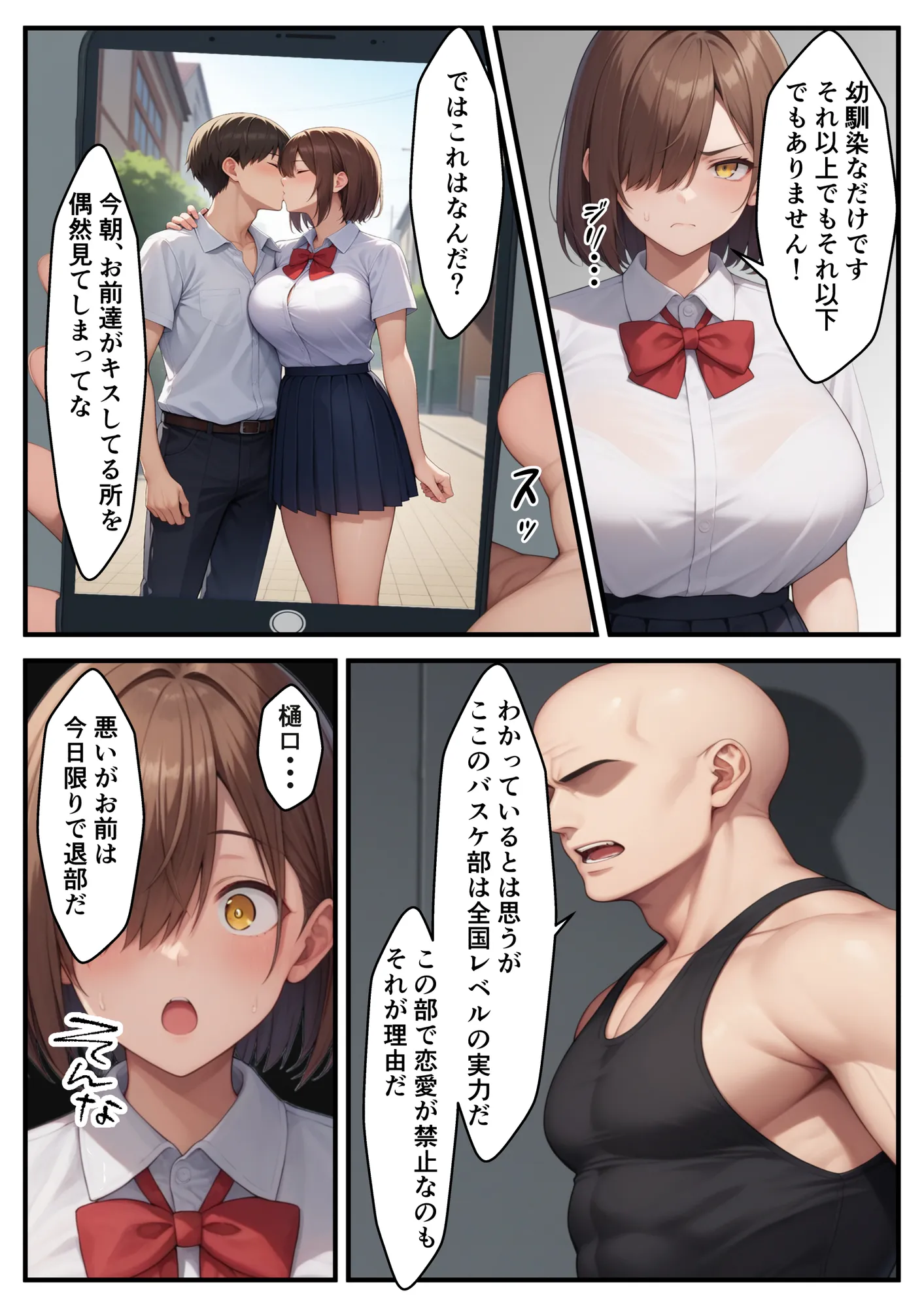 幼馴染のバスケ女子が寝取られる話 - 7ページ