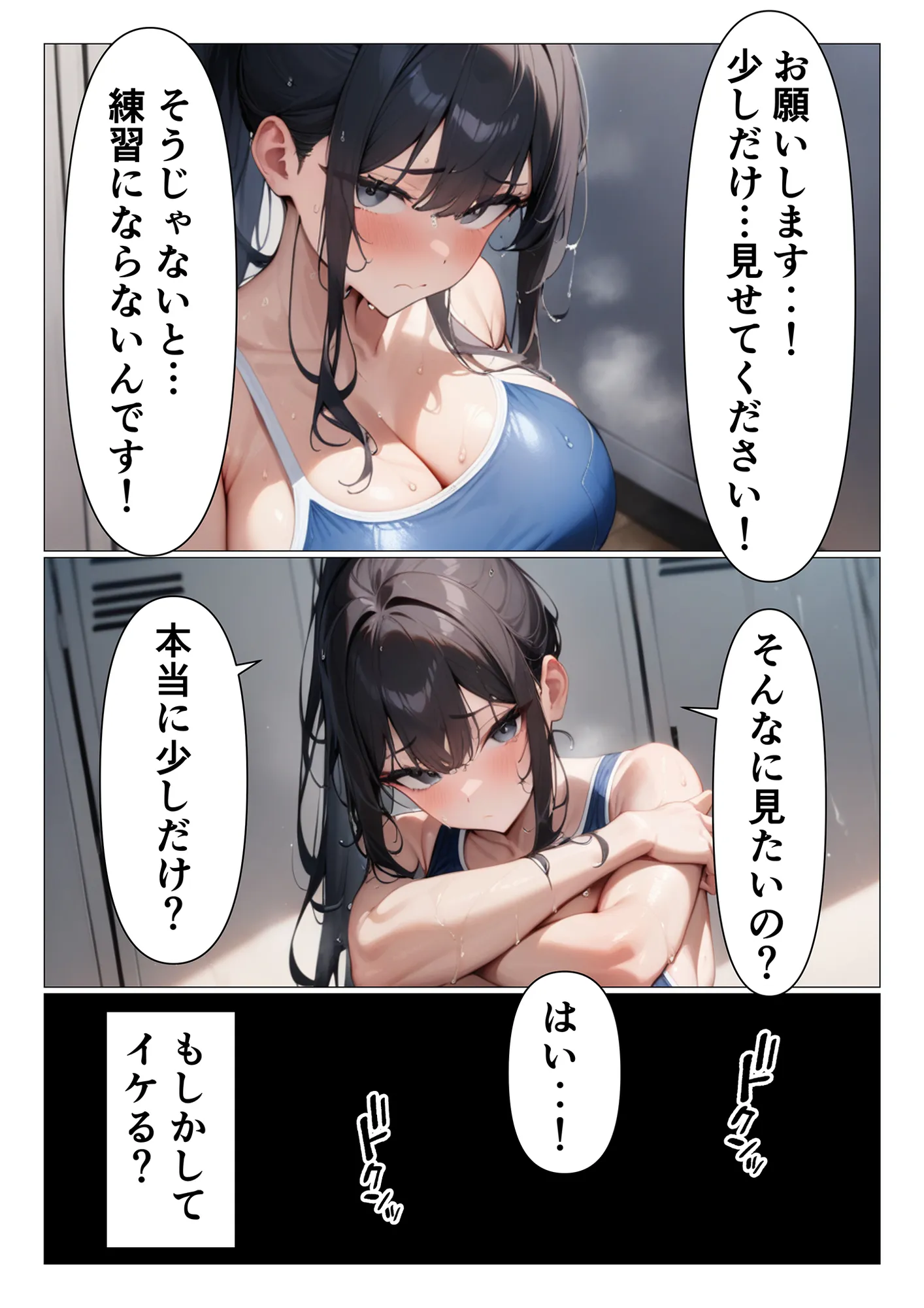 水泳部の世話焼き先輩が巨乳過ぎてオレのチンポがヤバい件 - 5ページ