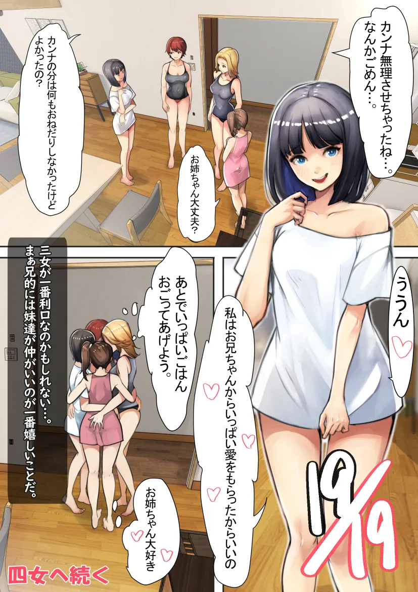 兄×4姉妹の日常2 - 21ページ