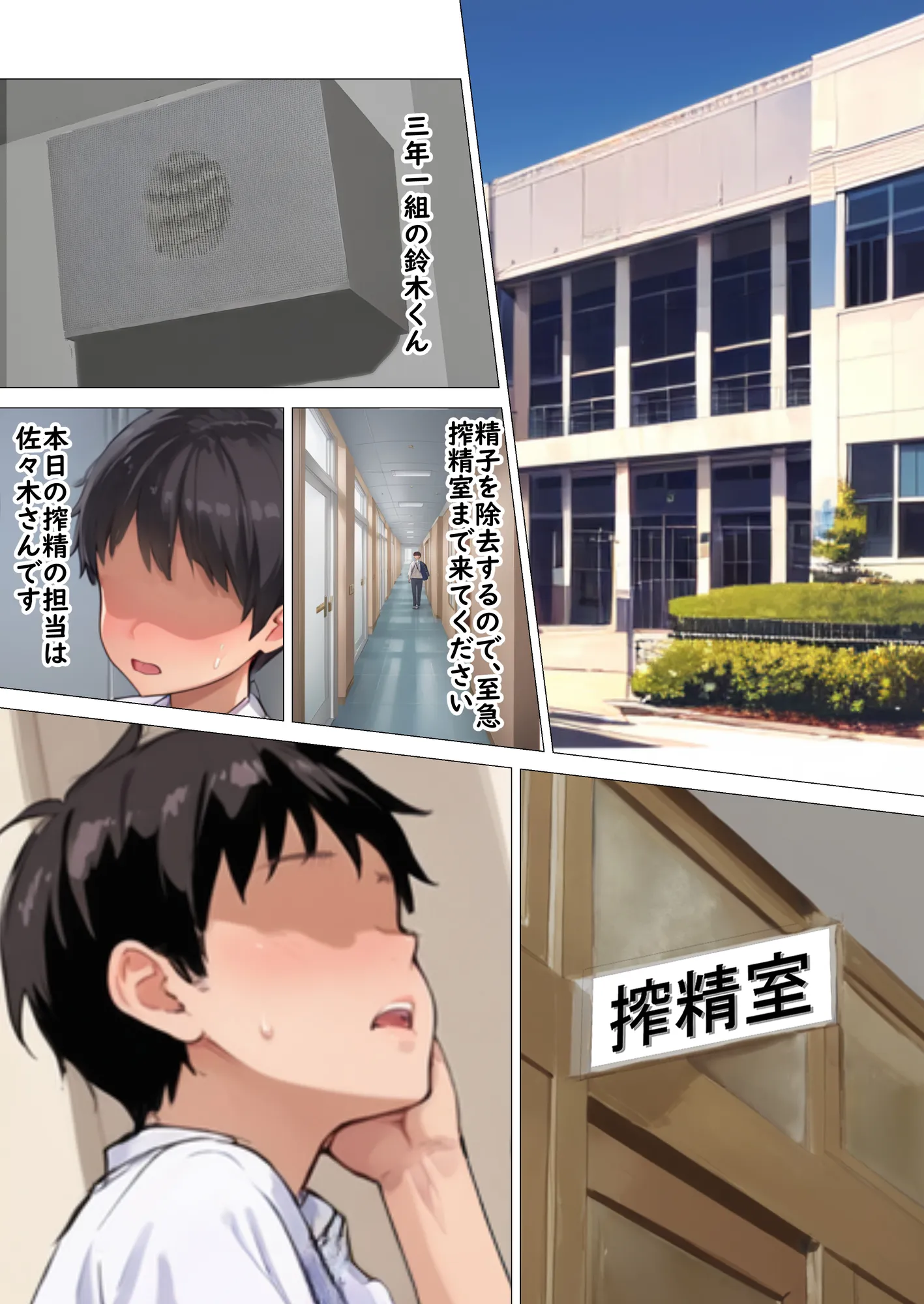 搾精室でデカ女に搾り取られるチビ男 - 7ページ