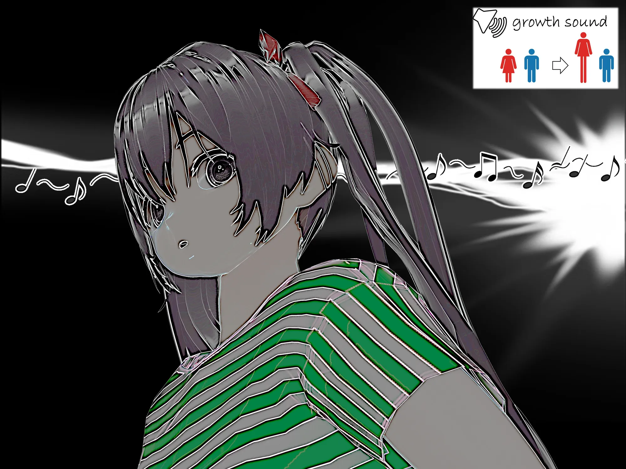 女子だけ成長 男子を追い抜く 成長音〜海岸編〜 - 8ページ