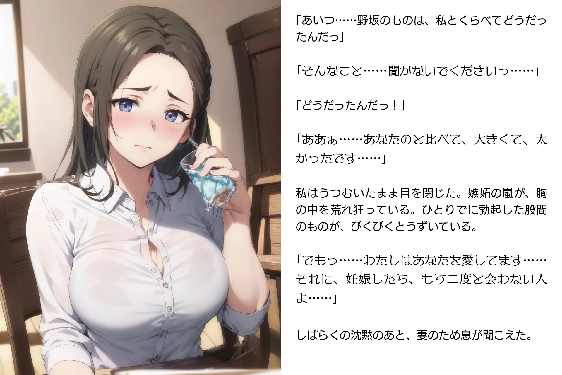 寝取らせ妻・麻理子〜「妊活」のため妻を他人の男に抱かせてみた（CGノベル/NTR） - 20ページ