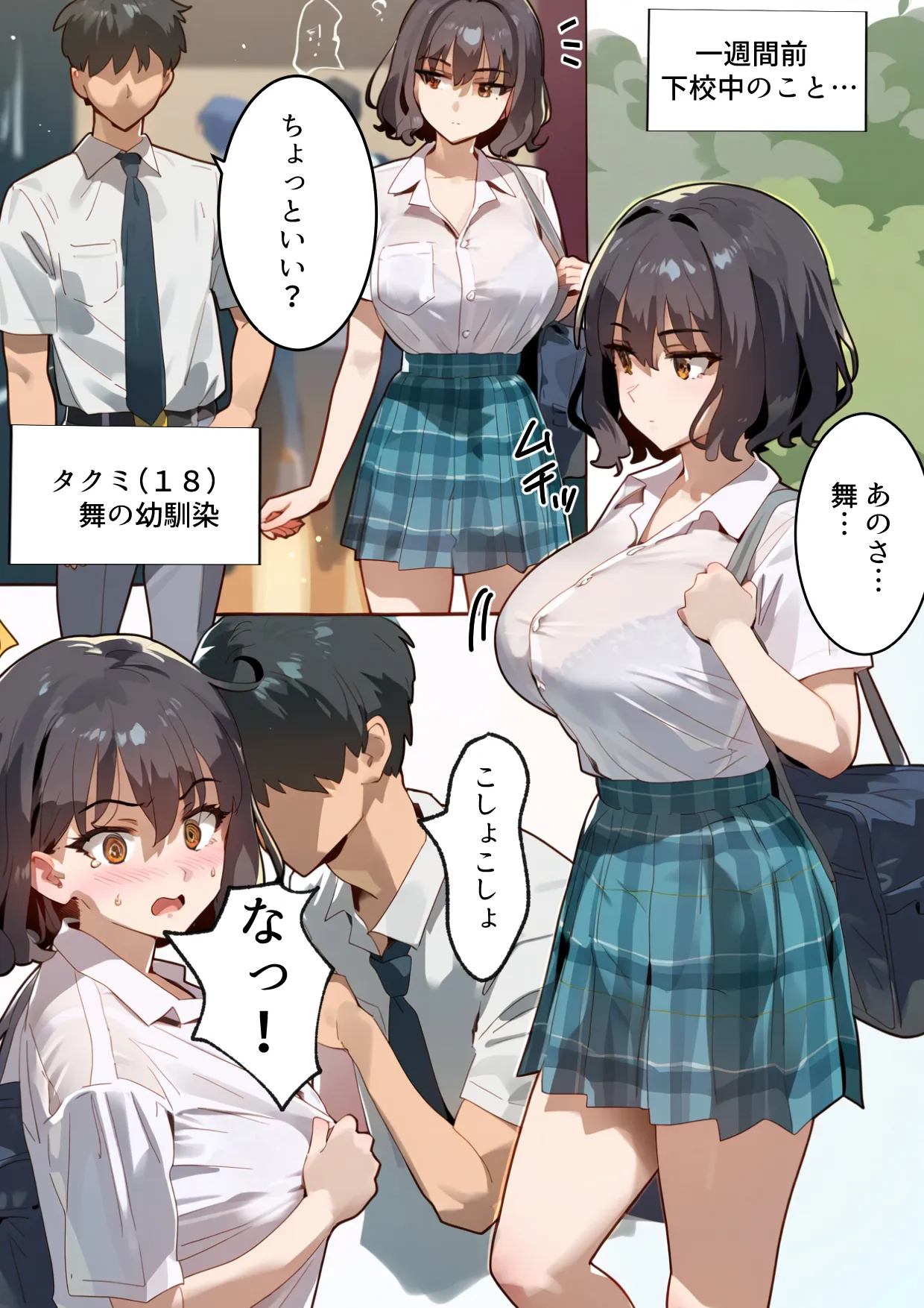 托卵命日！種付義父さん家の義妹にされ寝取られた幼馴染-母親再婚。幼馴染巨乳女子は実父の命日に嫌いな男達（義父＆義兄）に寝取られ孕まされる話 - 8ページ