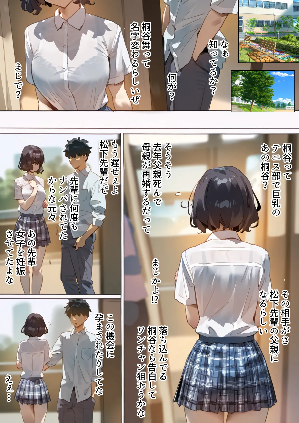 托卵命日！種付義父さん家の義妹にされ寝取られた幼馴染-母親再婚。幼馴染巨乳女子は実父の命日に嫌いな男達（義父＆義兄）に寝取られ孕まされる話 - 13ページ