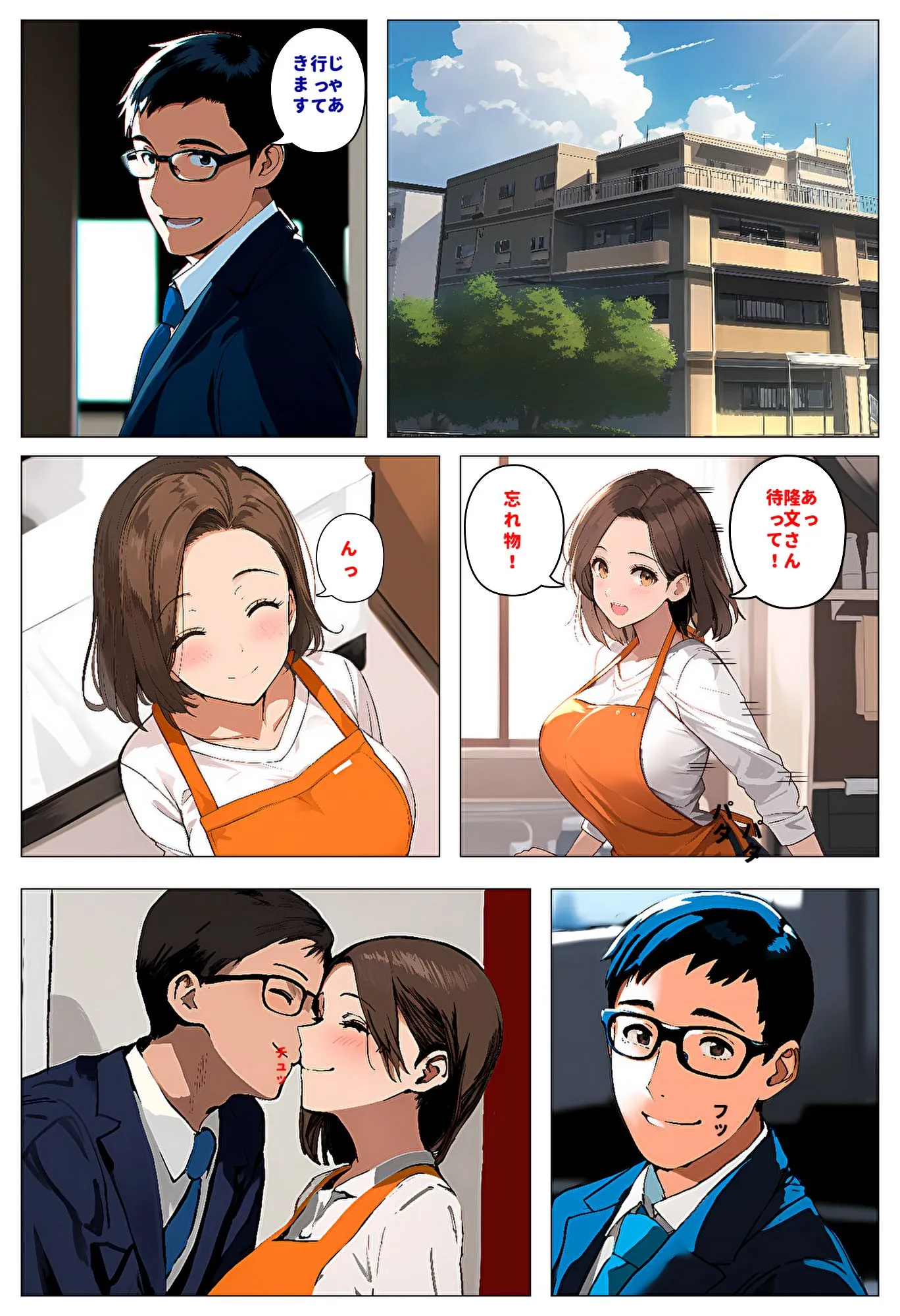 間男の提案に乗って不倫現場を目撃したら、最愛の妻が土下座してセックスのお願いをした。 - 1ページ