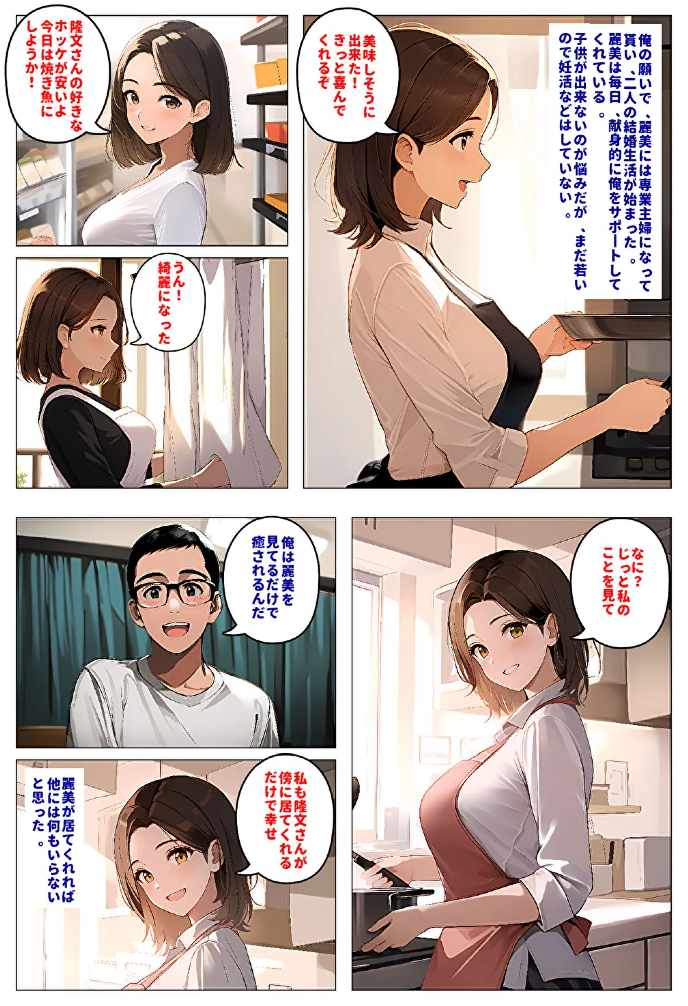 間男の提案に乗って不倫現場を目撃したら、最愛の妻が土下座してセックスのお願いをした。 - 11ページ