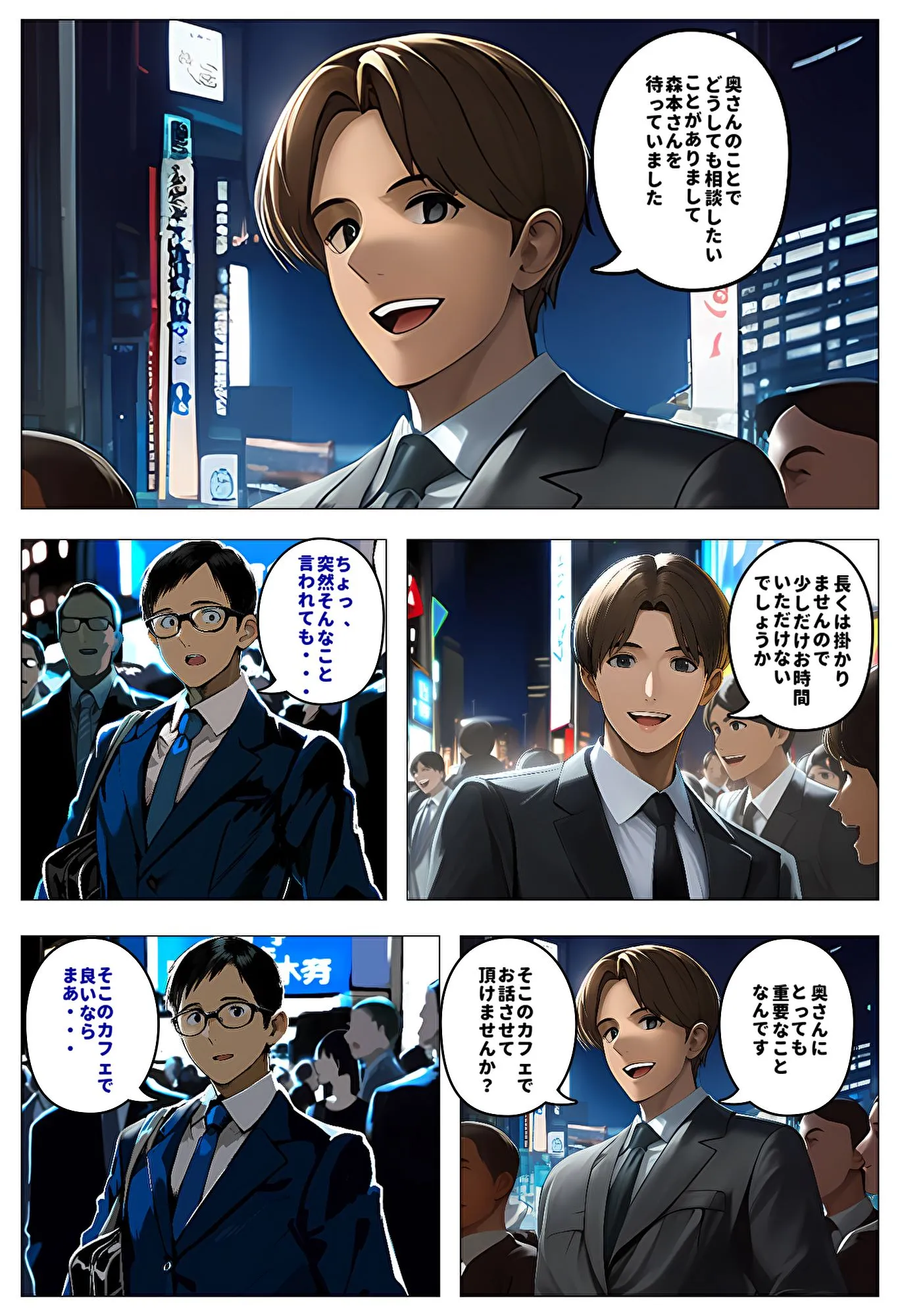 間男の提案に乗って不倫現場を目撃したら、最愛の妻が土下座してセックスのお願いをした。 - 13ページ